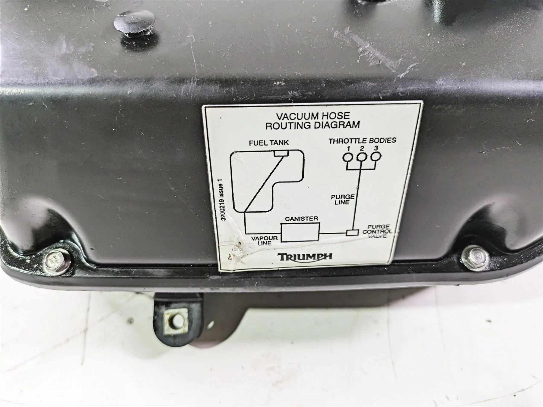 2012 Triumph Dayton 675 Air Box Cleaner Breather Filter T2200501 - Image 7