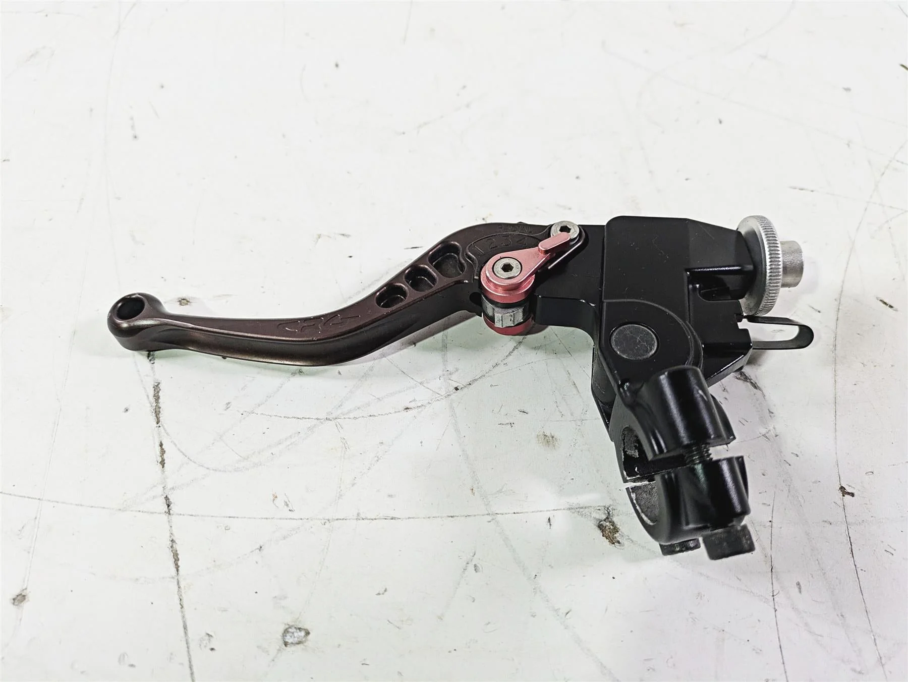 2012 Triumph Daytona 675 Clutch Perch & Crg Adjustable Lever T2042323 T-333 - Image 4