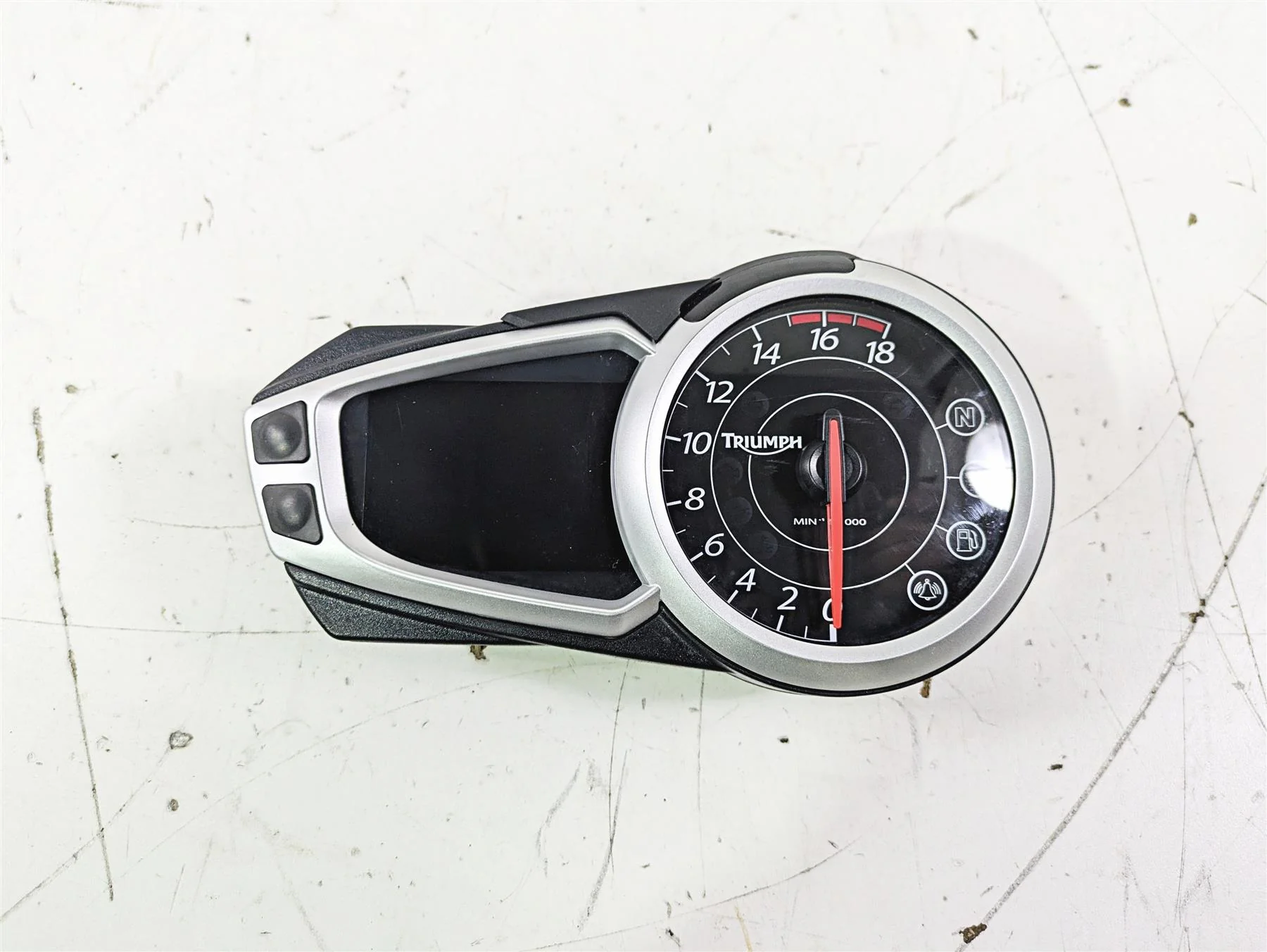 2012 Triumph Daytona 675 Gauges Speedometer Instrument 33k T2503128 - Image 6