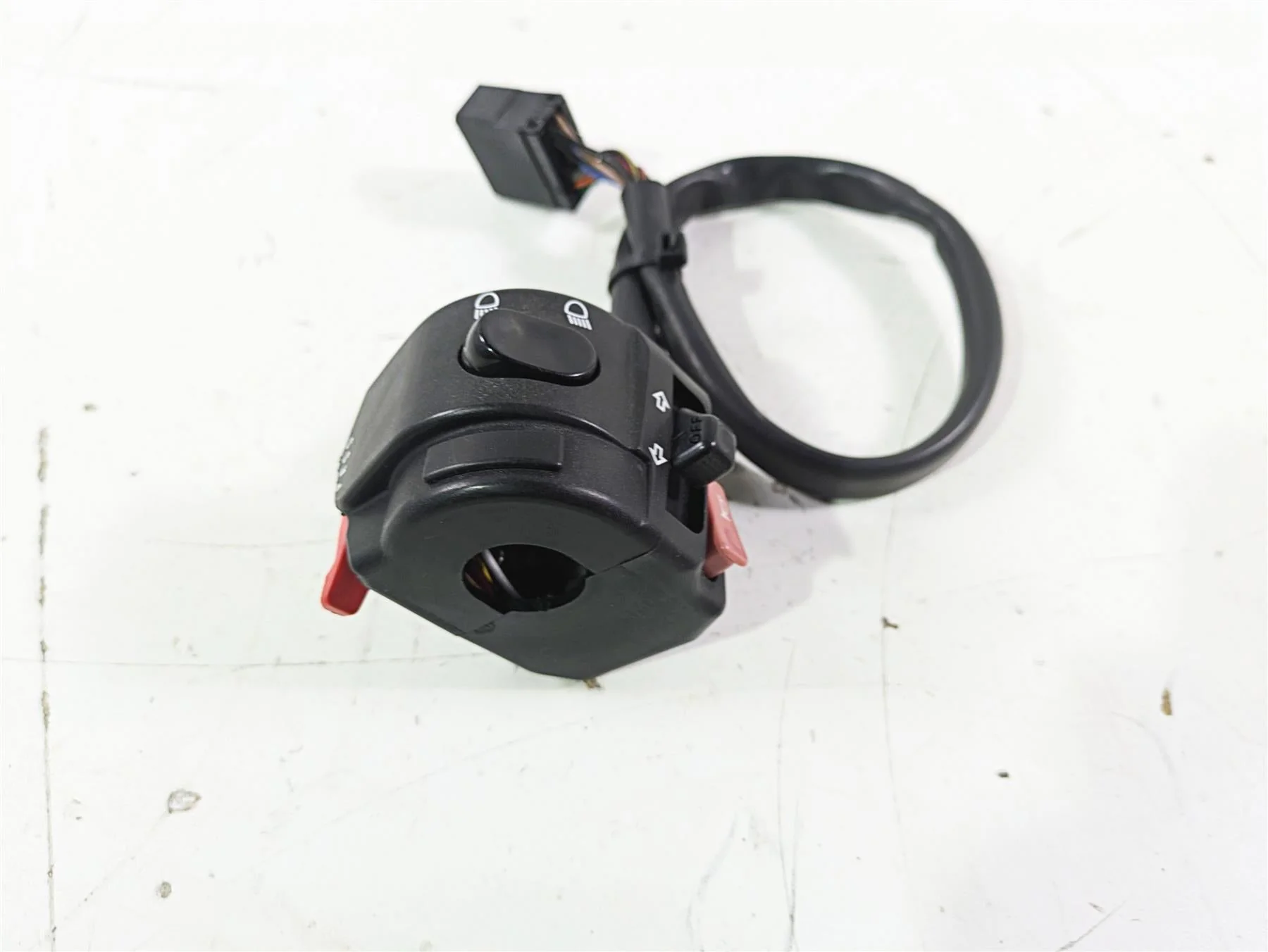 2012 Triumph Daytona 675 Left Hand Turn Signal Control Switch - Read T2040274 - Image 4