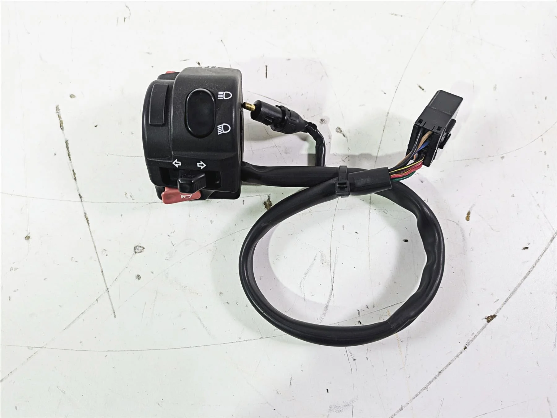 2012 Triumph Daytona 675 Left Hand Turn Signal Control Switch - Read T2040274 - Image 5