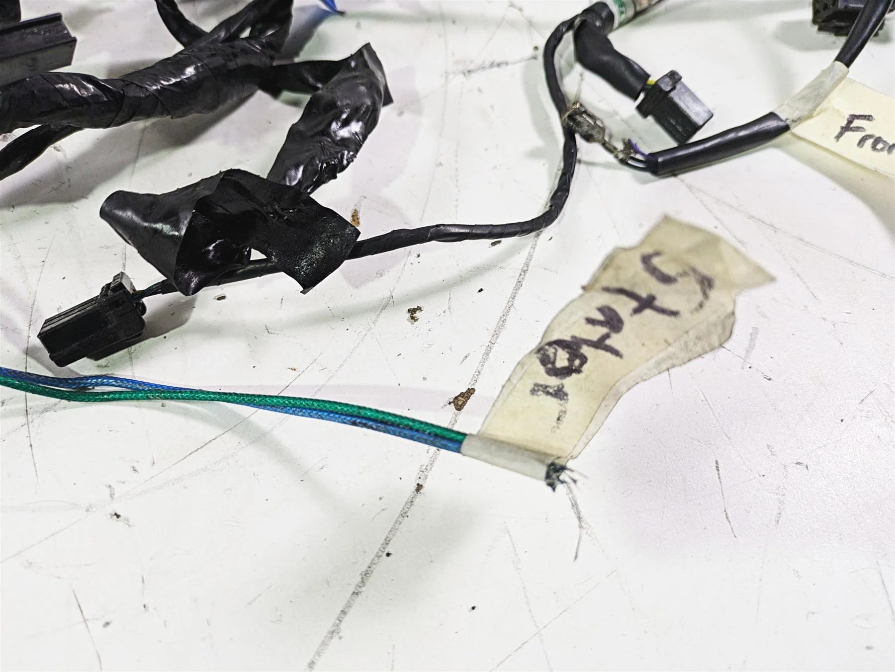 2012 Triumph Daytona 675 Main Wiring Harness Loom - For Parts T2501679 - Image 2