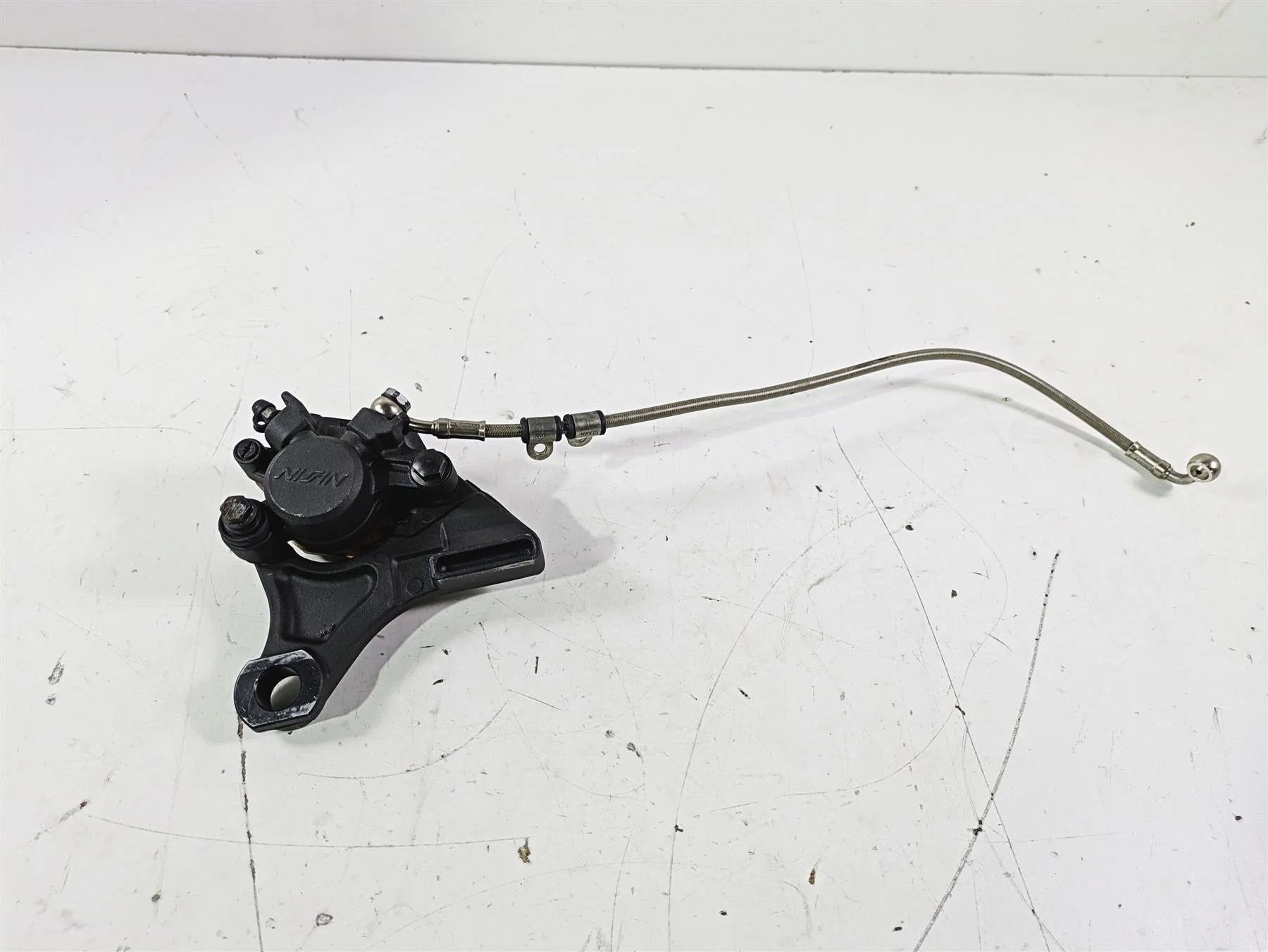 2012 Triumph Daytona 675 Nissin Rear Caliper + Line & Bracket T2021410