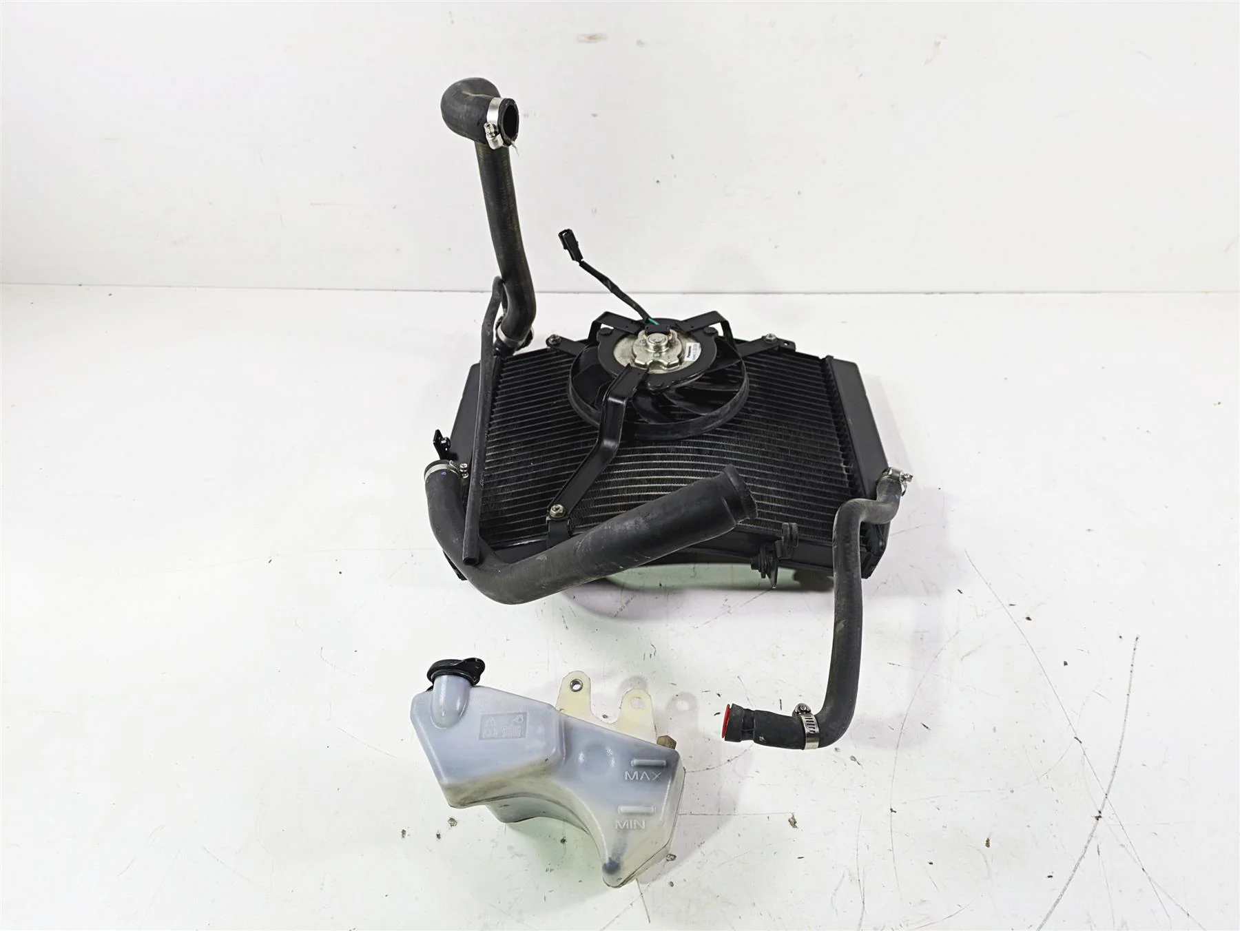 2012 Triumph Daytona 675 Radiator Fan Reservoir Hoses Set T2100072