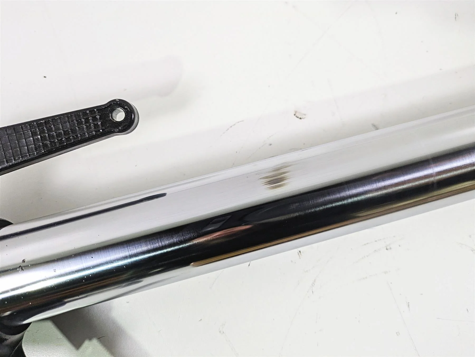 2012 Triumph Daytona 675 Right Front Fork Outer Tubes Set - For Parts T2044240 - Image 2