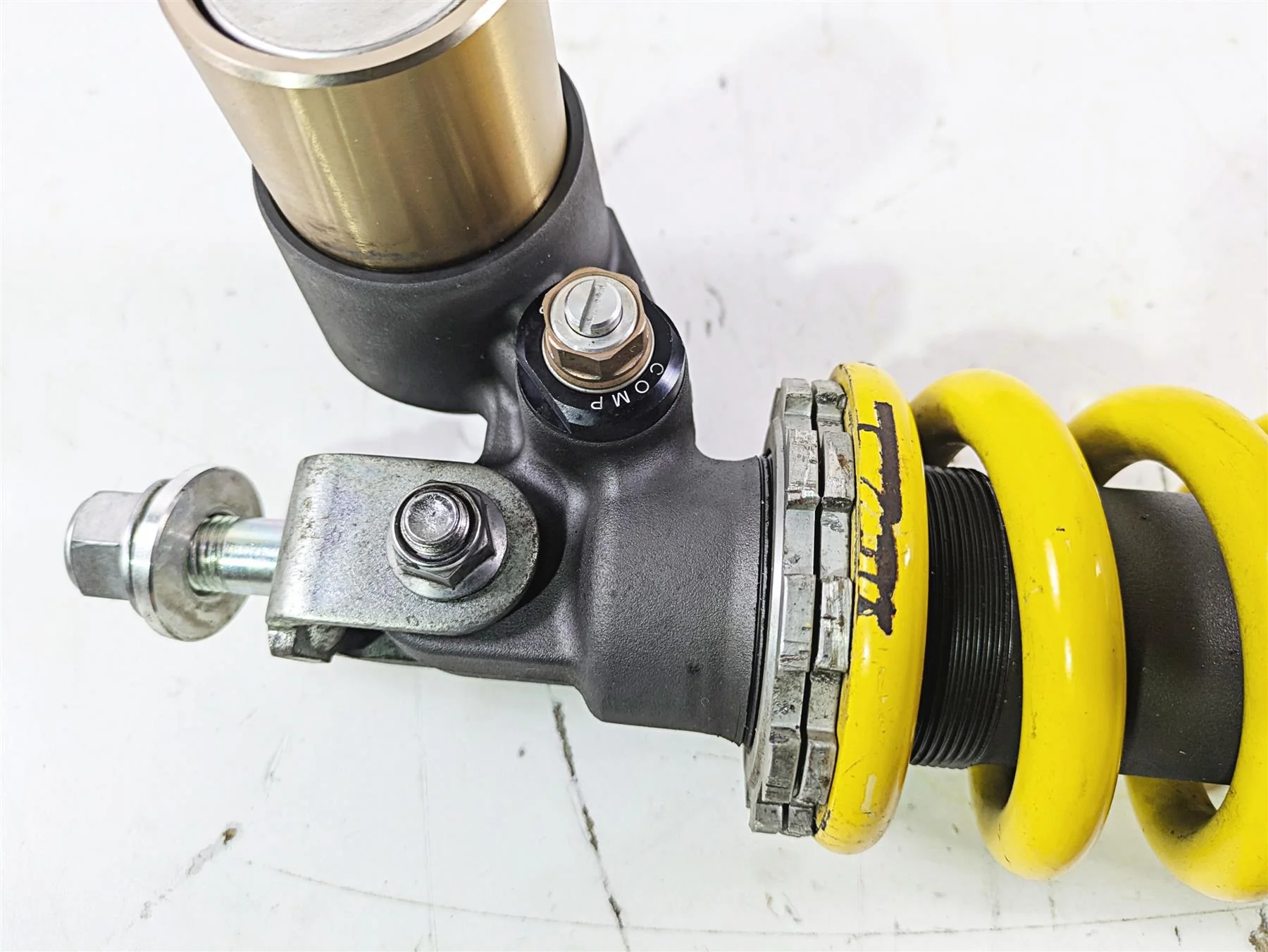 2012 Triumph Daytona 675 Straight Kyb Rear Shock Damper T2053101 - Image 6