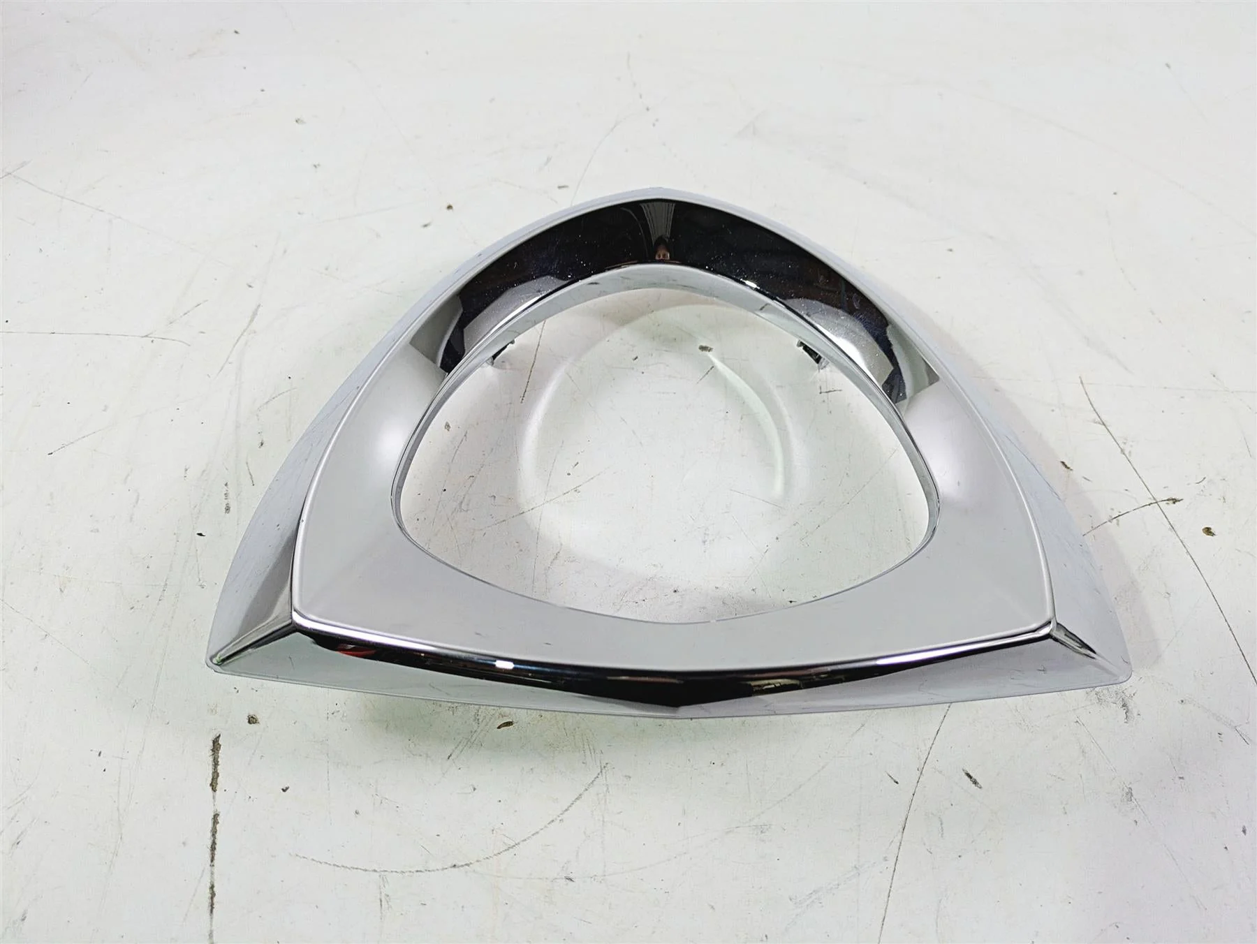 2012 Victory Cross Country Chrome Headlight Head Light Cover Fairing 5437555 - Image 3