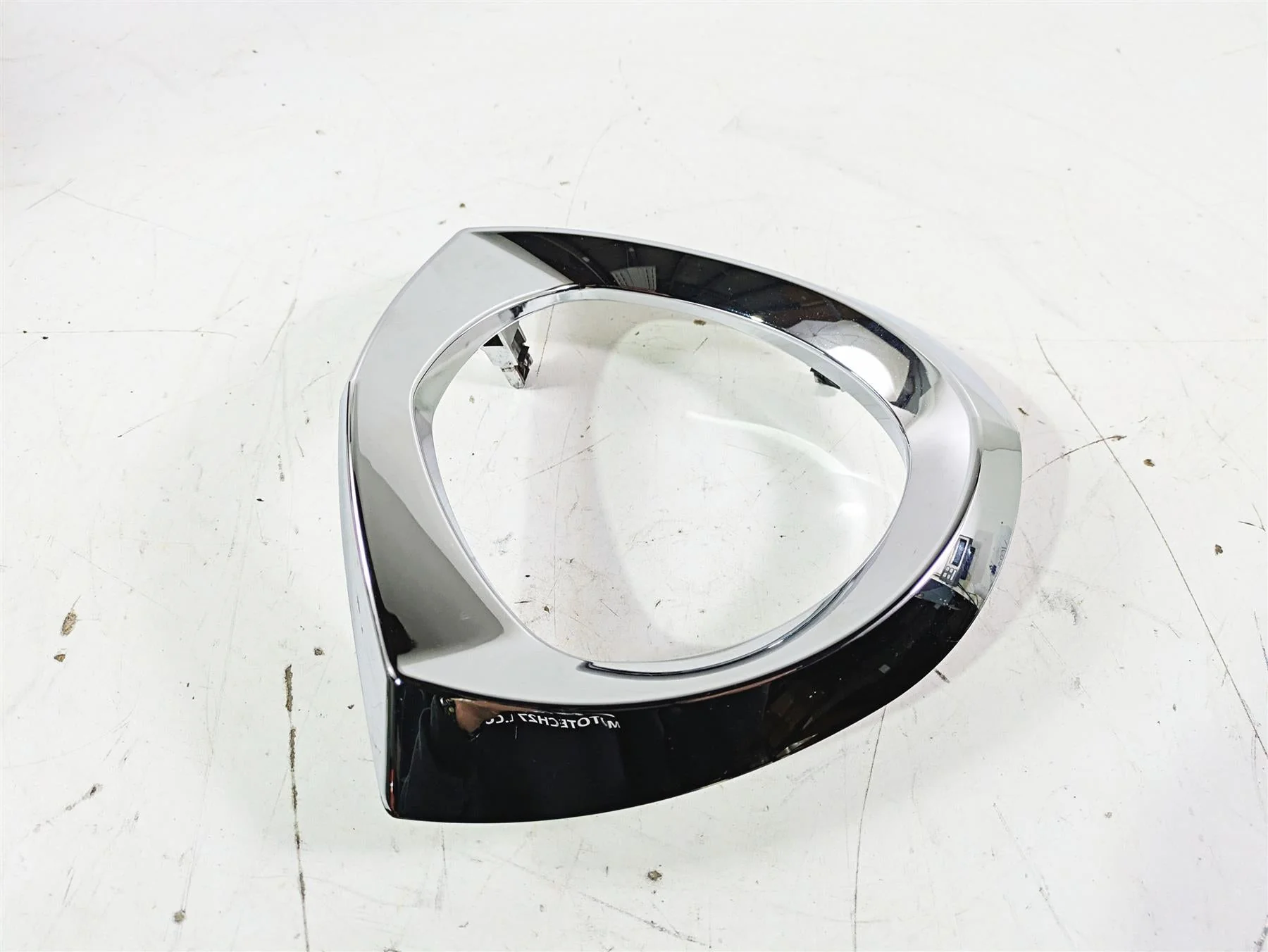 2012 Victory Cross Country Chrome Headlight Head Light Cover Fairing 5437555 - Image 4