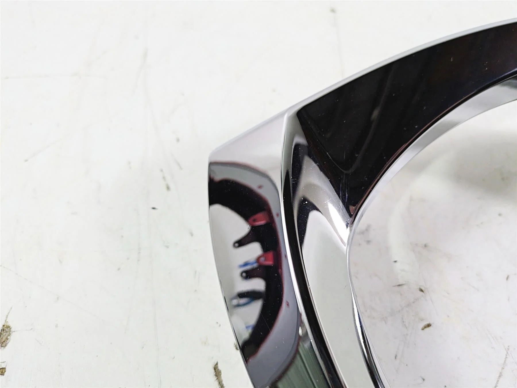 2012 Victory Cross Country Chrome Headlight Head Light Cover Fairing 5437555 - Image 7