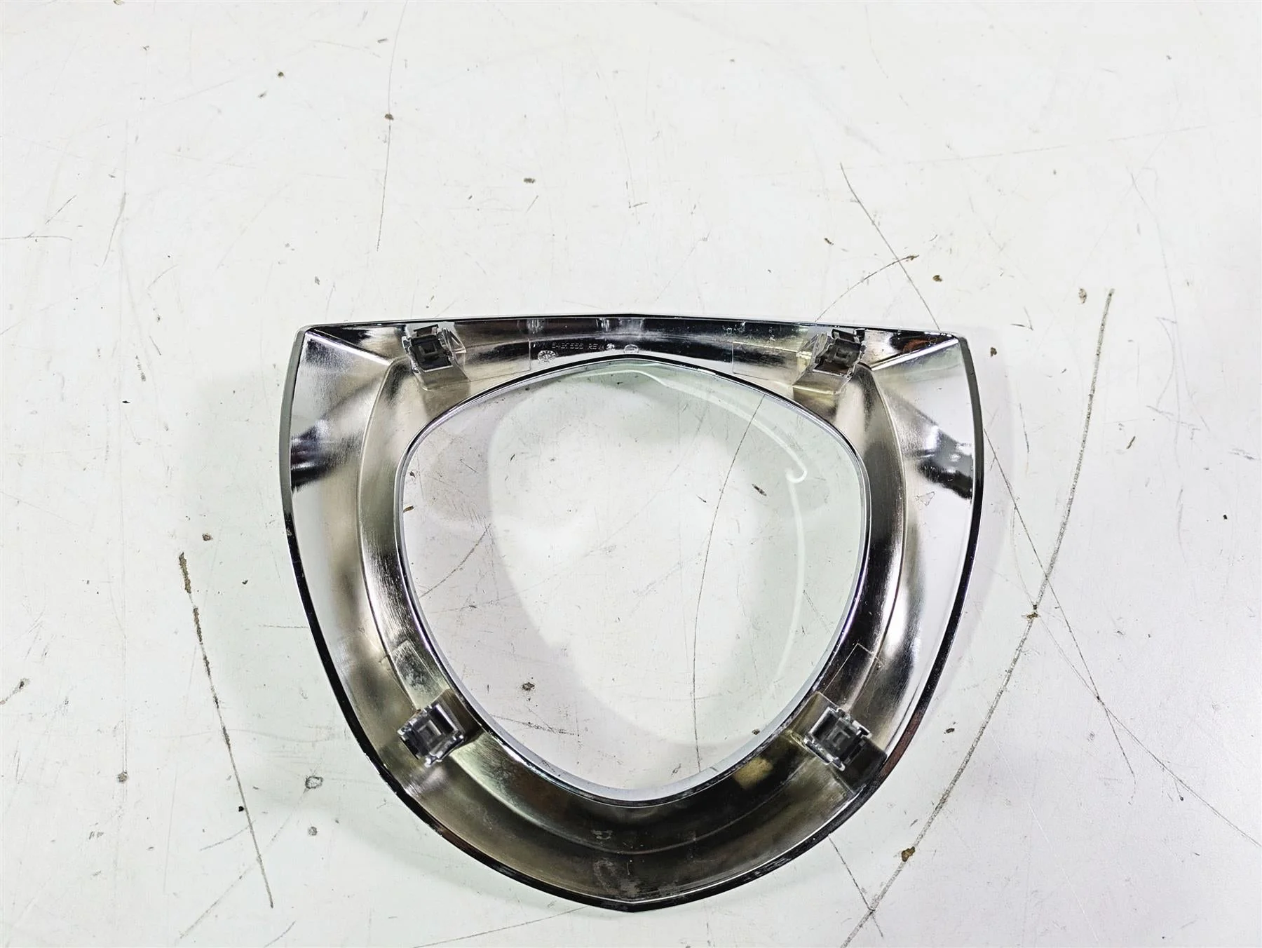 2012 Victory Cross Country Chrome Headlight Head Light Cover Fairing 5437555 - Image 9