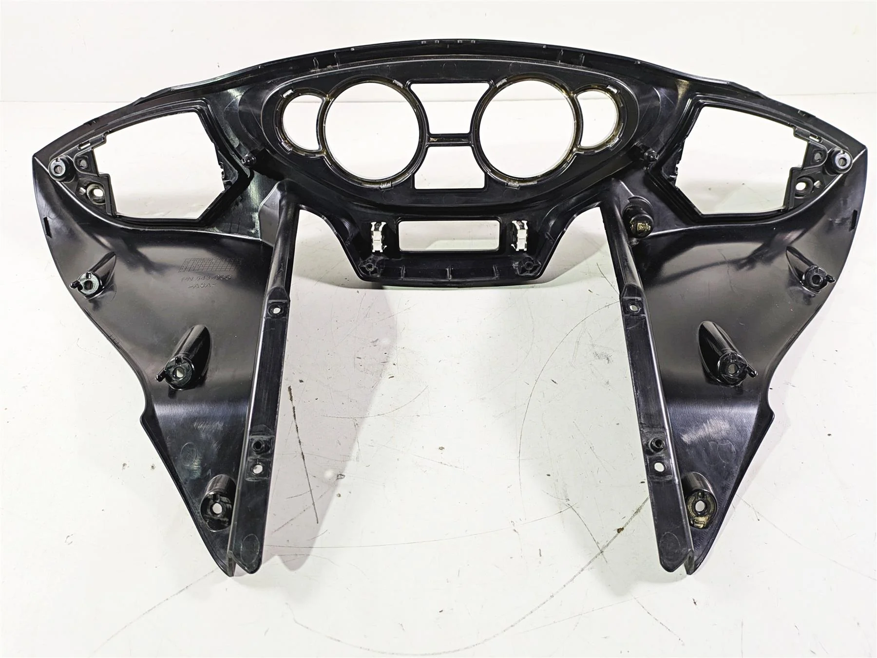 2012 Victory Cross Country Front Inner Nose Dash Fairing Cowl 5437066 - Image 5