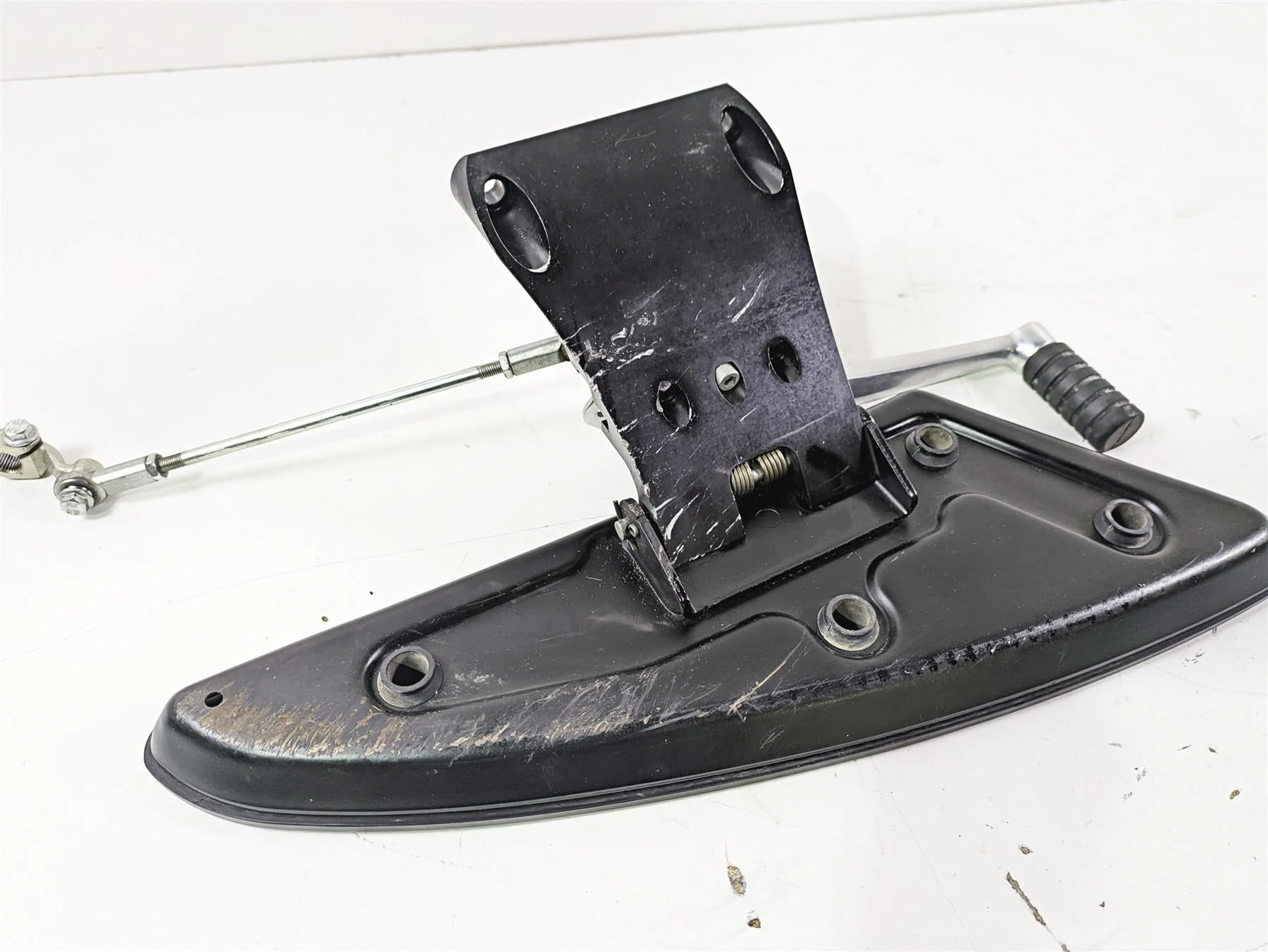 2012 Victory Cross Country Front Left Floorboard & Shift Lever 5135045 5137197 - Image 10