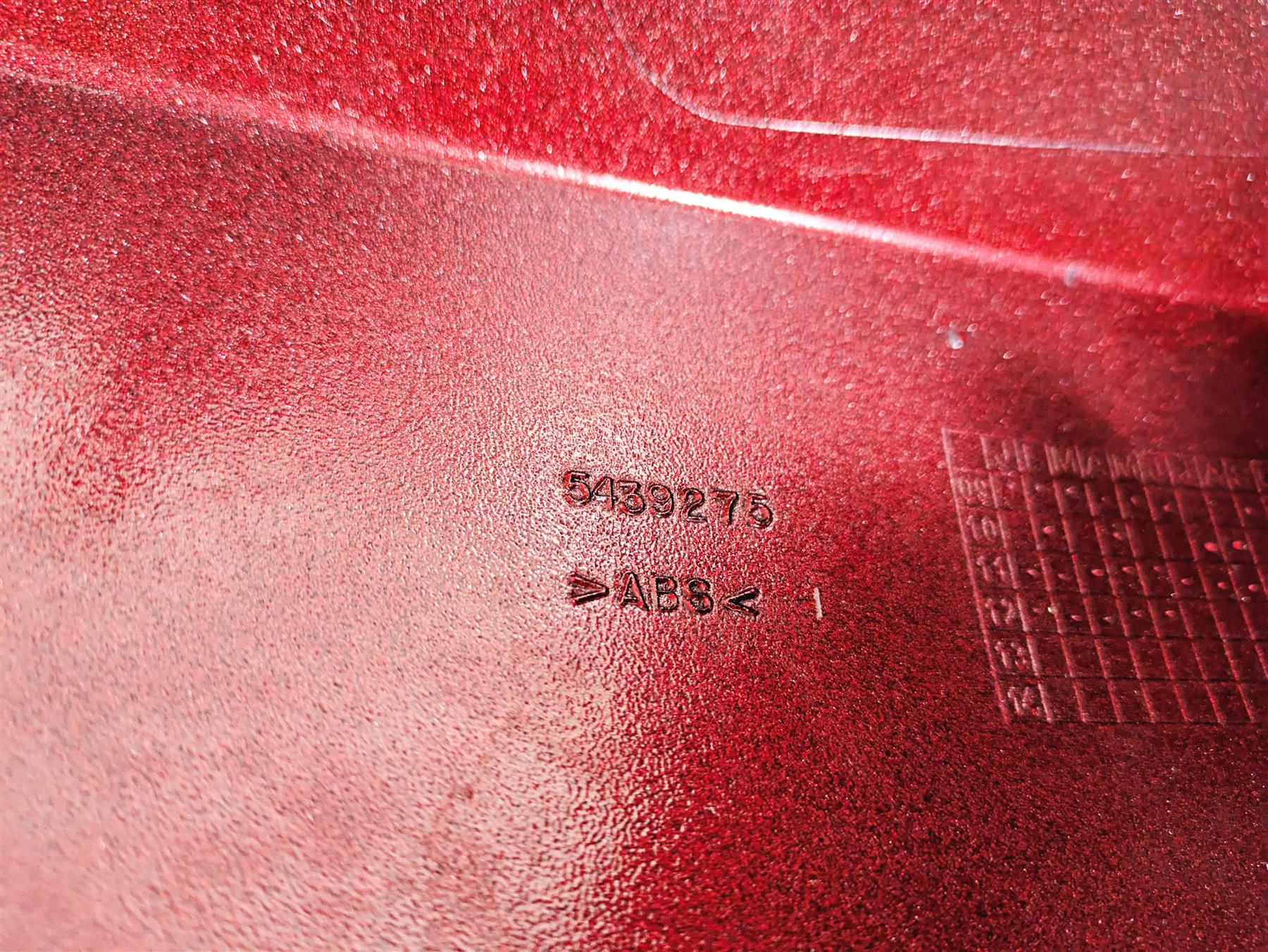 2012 Victory Cross Country Front Nose Outer Fairing Cover Cowl 5439275 - Image 6