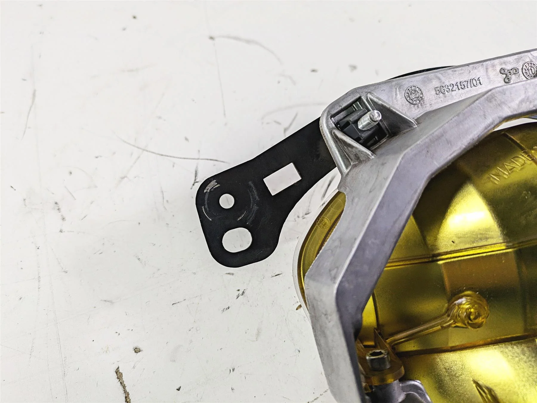2012 Victory Cross Country Headlight Head Light Lamp Lens + Mount 2411699 - Image 10