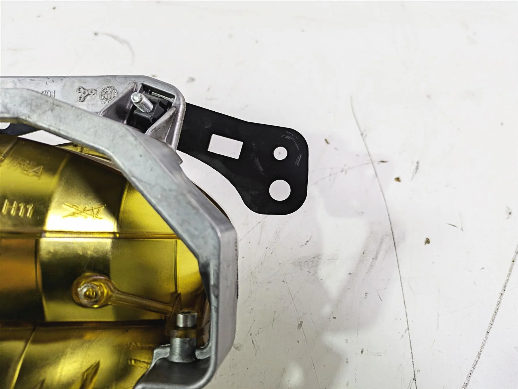 2012 Victory Cross Country Headlight Head Light Lamp Lens + Mount 2411699 - Image 11