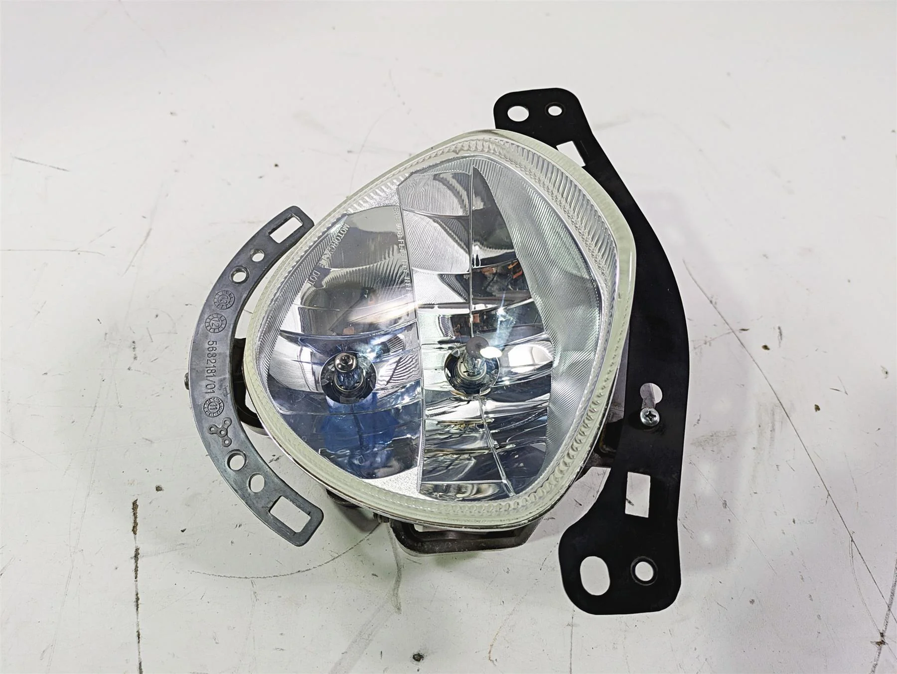 2012 Victory Cross Country Headlight Head Light Lamp Lens + Mount 2411699 - Image 4