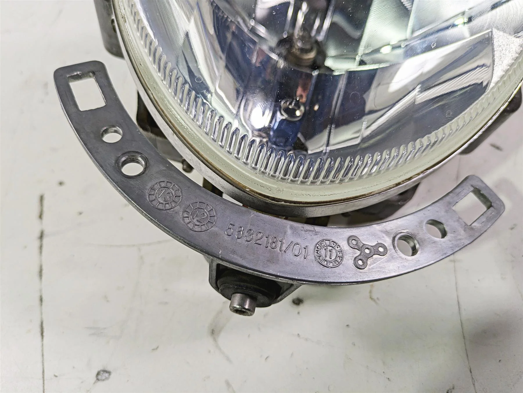 2012 Victory Cross Country Headlight Head Light Lamp Lens + Mount 2411699 - Image 6