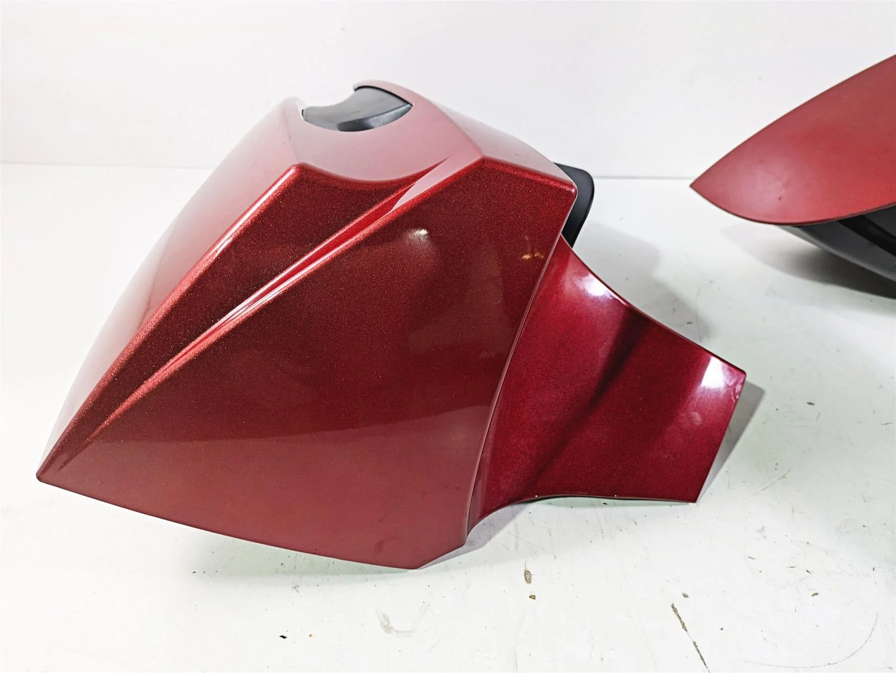 2012 Victory Cross Country Left Right Lower Leg Fairing Set - Modified 5438927 - Image 10