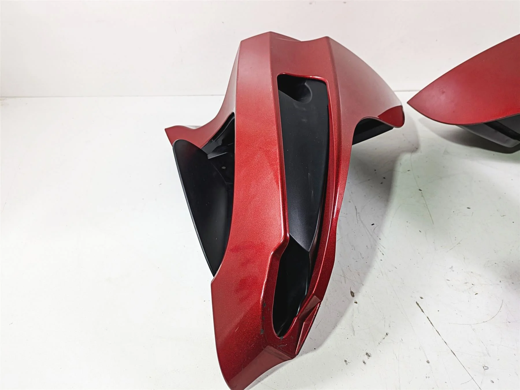 2012 Victory Cross Country Left Right Lower Leg Fairing Set - Modified 5438927 - Image 8
