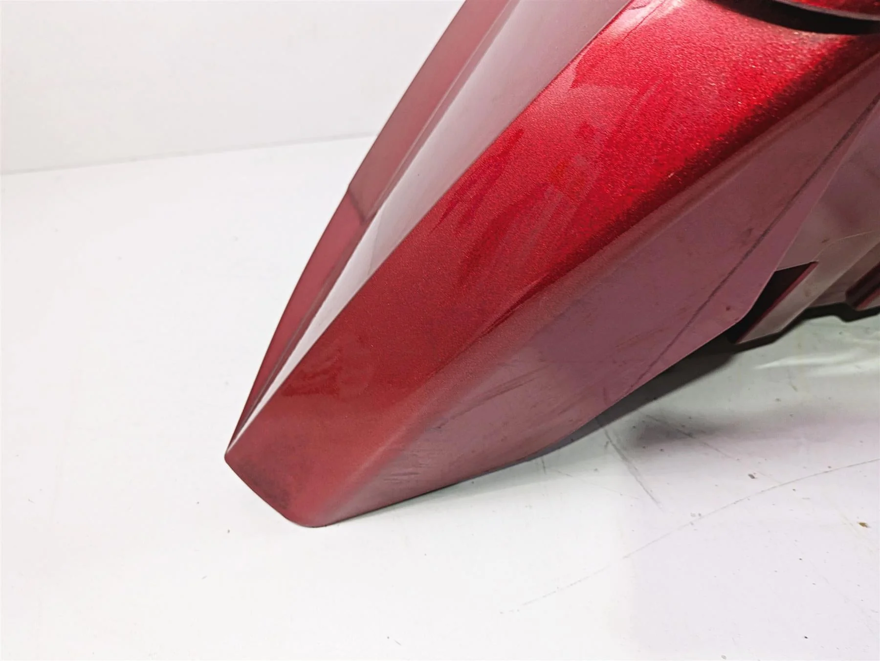 2012 Victory Cross Country Left Saddlebag Saddle Bag Sunset Red 5438372 - Image 6