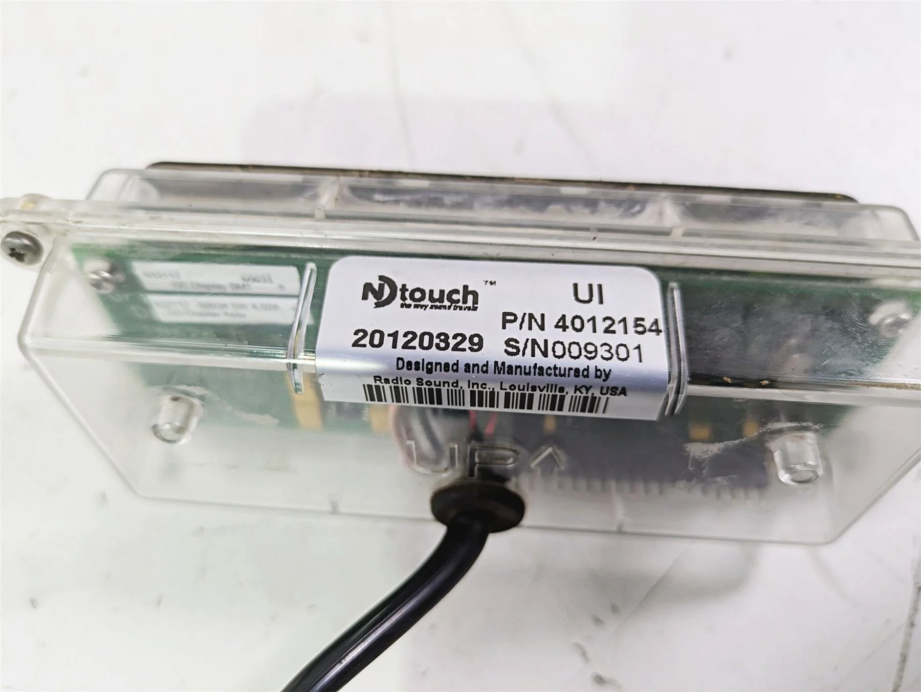 2012 Victory Cross Country Ntouch Radio Screen Display 4012154 - Image 9