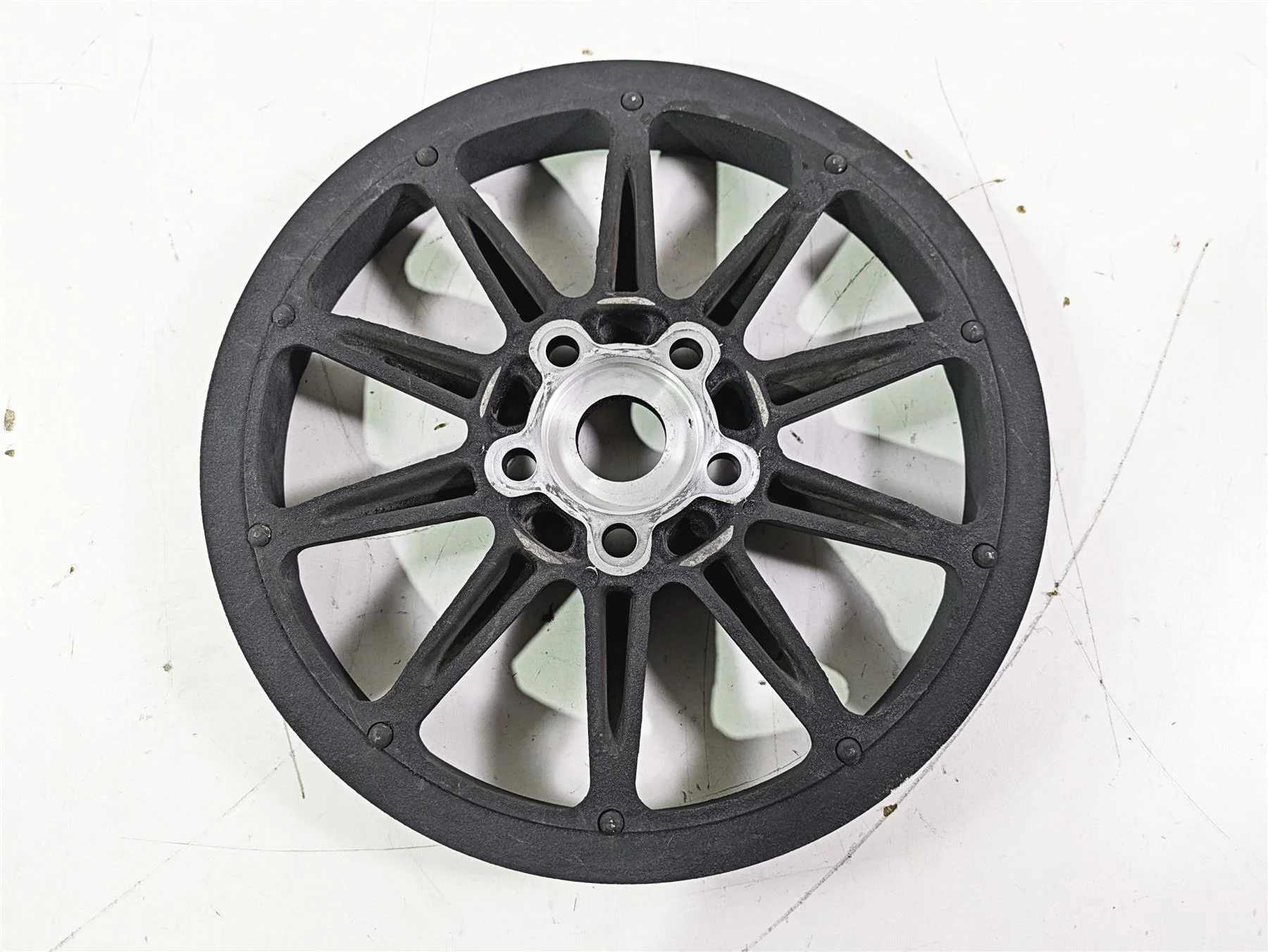 2012 Victory Cross Country Rear Drive Belt Pulley Sprocket 70T 28mm 1332399 - Image 7