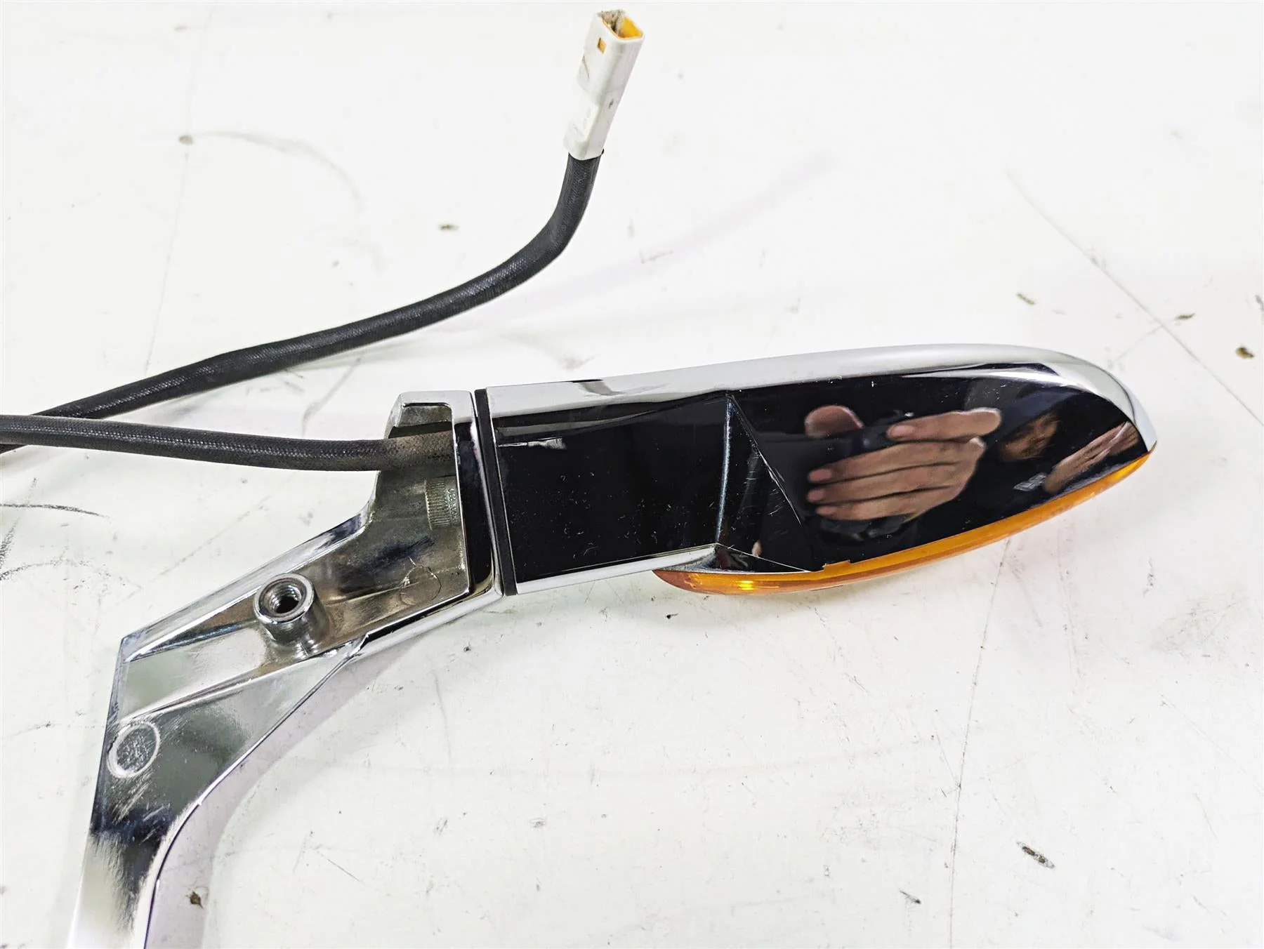 2012 Victory Cross Country Rear Turn Signal Blinker & Mount 5136613 - Image 11