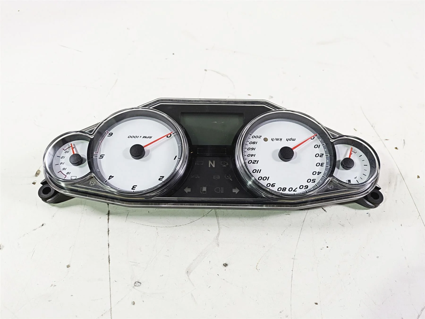 2012 Victory Cross Country Speedometer Gauges Instrument 46k 3280544 3280710 - Image 4