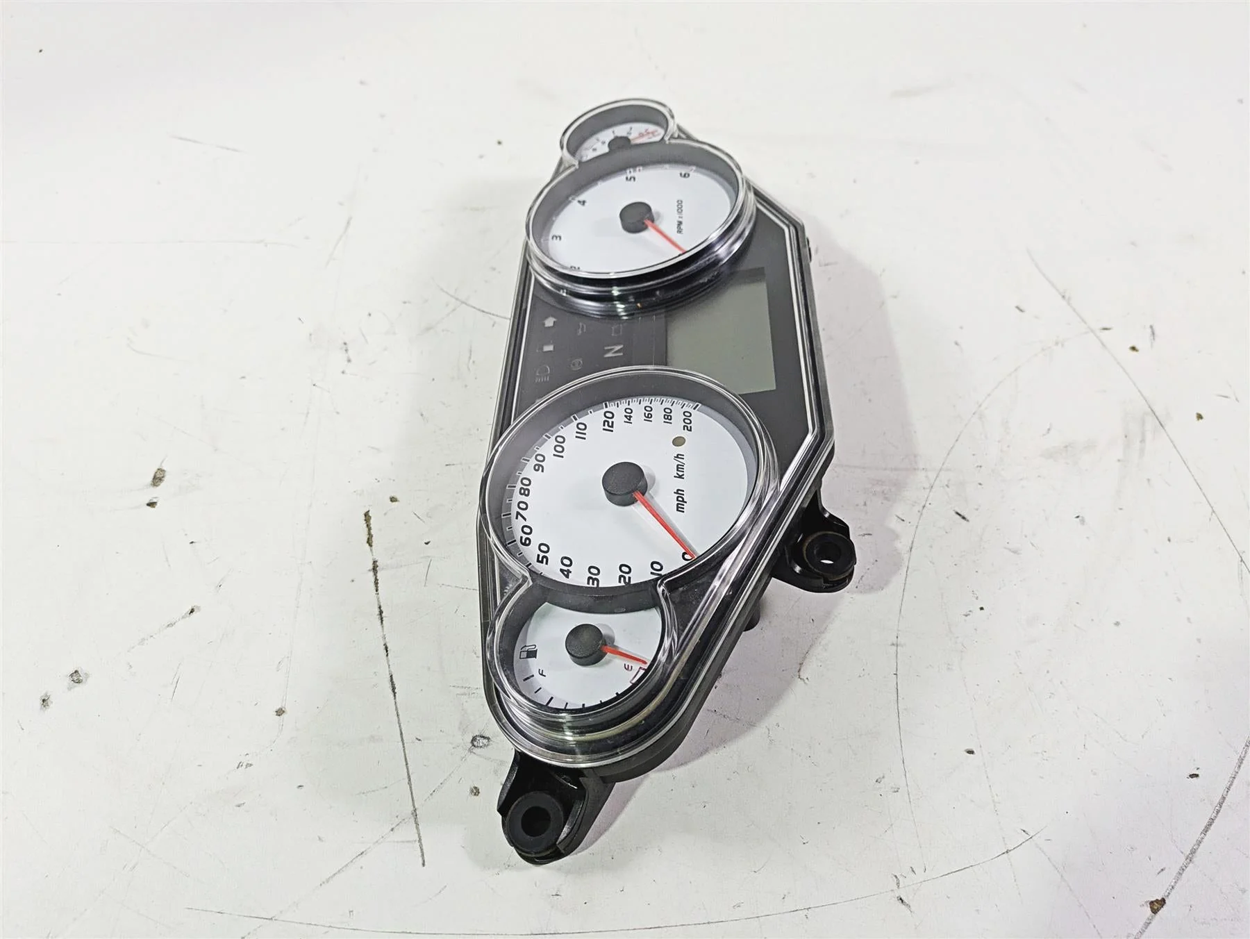 2012 Victory Cross Country Speedometer Gauges Instrument 46k 3280544 3280710 - Image 5