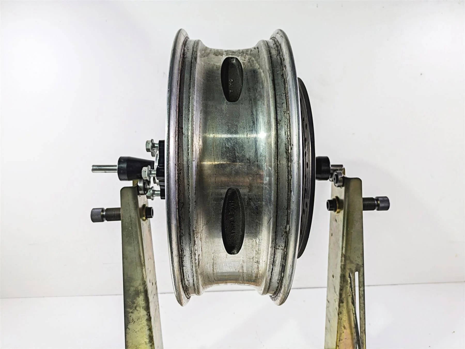 2012 Victory Cross Country Straight 16x5 Rear Wheel Rim 1521384 - Image 12