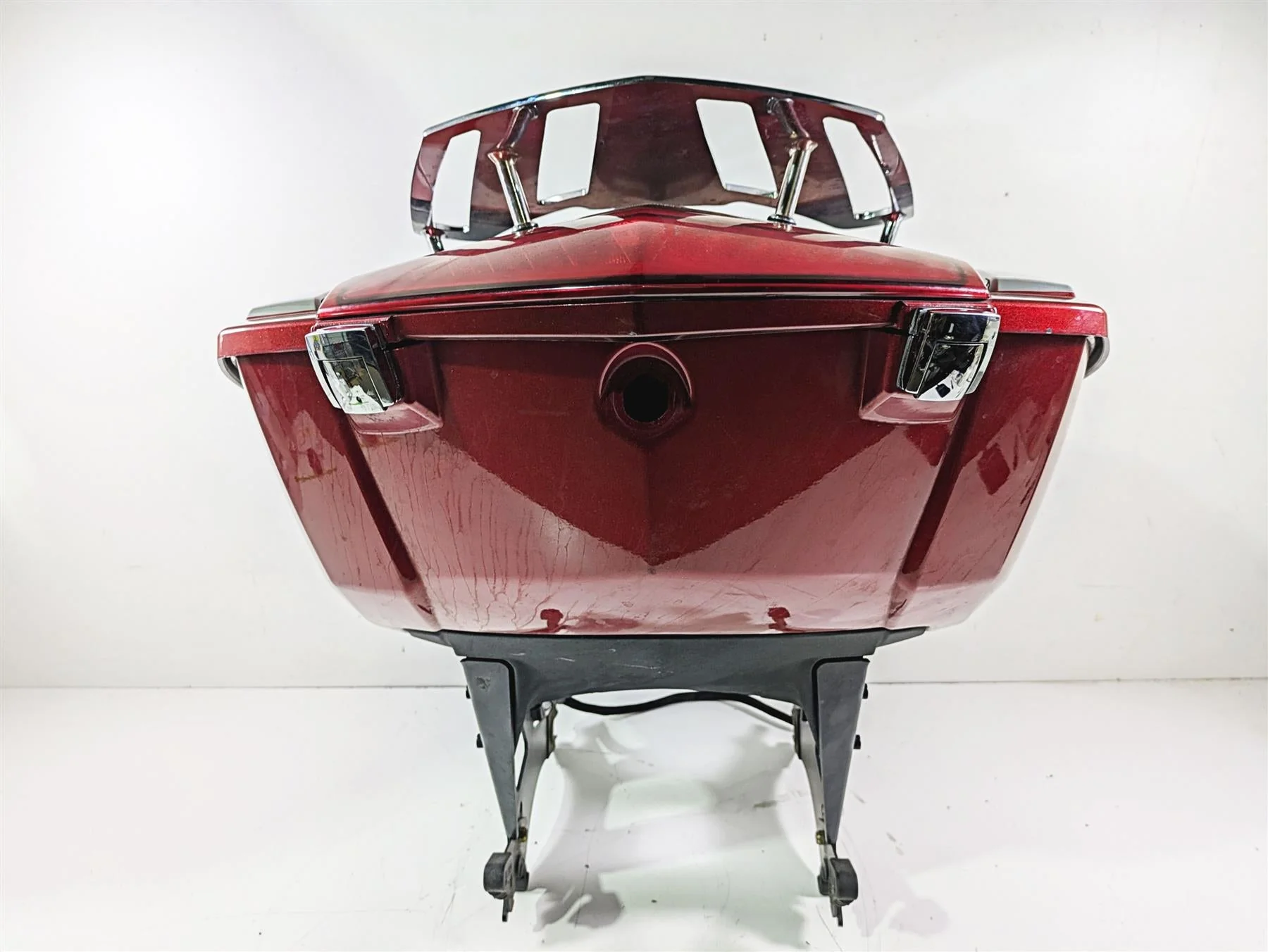 2012 Victory Cross Country Trunk Tour Pak Tourpak Luggage Box + Mount 5438158 - Image 8