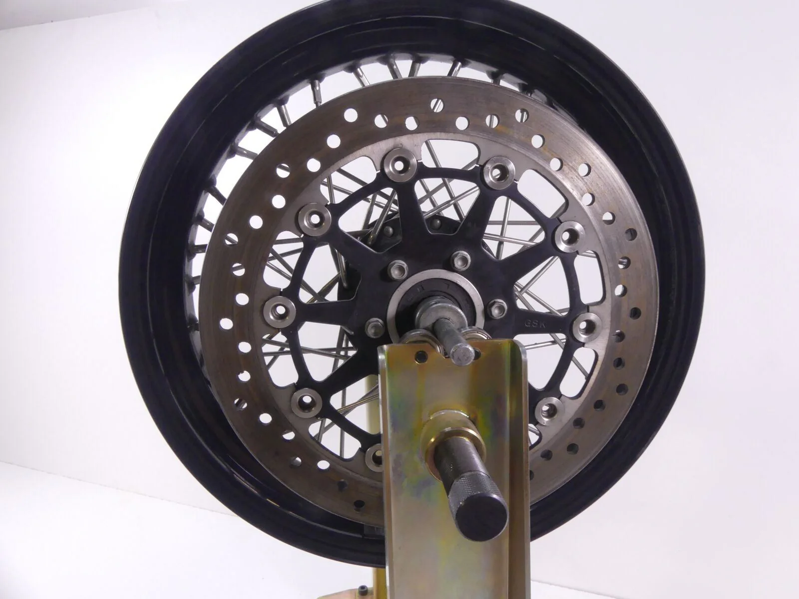 2012 Victory High Ball Front Spoke Wheel Rim 16x3.5 - Read 1521743 1522402 - Image 3
