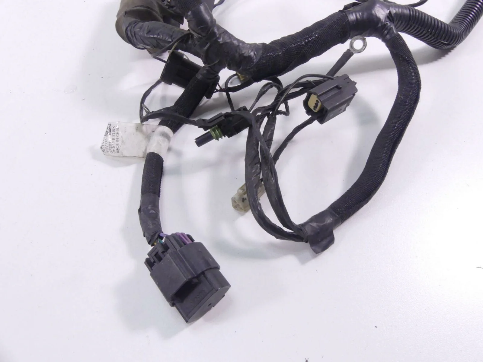 2012 Victory High Ball Main & Engine Wiring Harness Loom - No Cut 2411502 241151 - Image 3