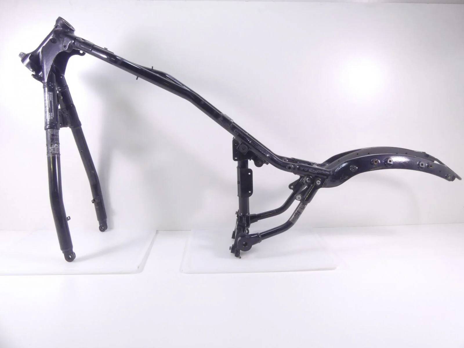 2012 Victory High Ball Main Frame Chassis & Downtube Slvg - Bent 1016872 1018526 - Image 4