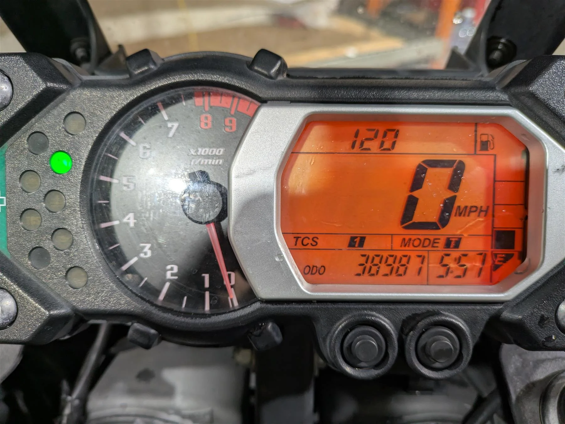 2012 Yamaha XT1200 Super Tenere Gauges Speedometer Instrument 38K 23P-83500-20 - Image 2