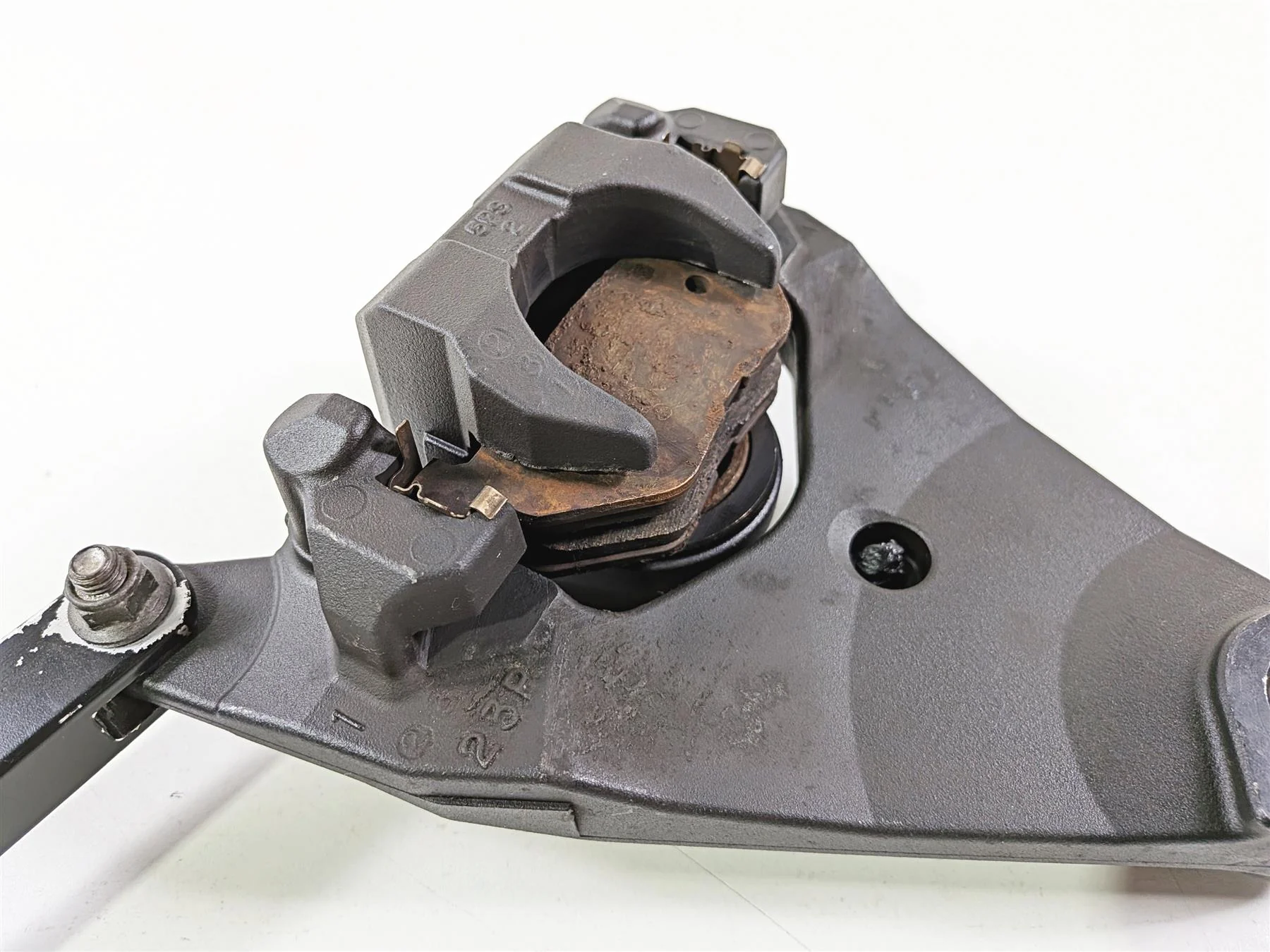 2012 Yamaha XT1200 Super Tenere Rear Brake Caliper & Bracket 23P-2580W-00-00 - Image 9