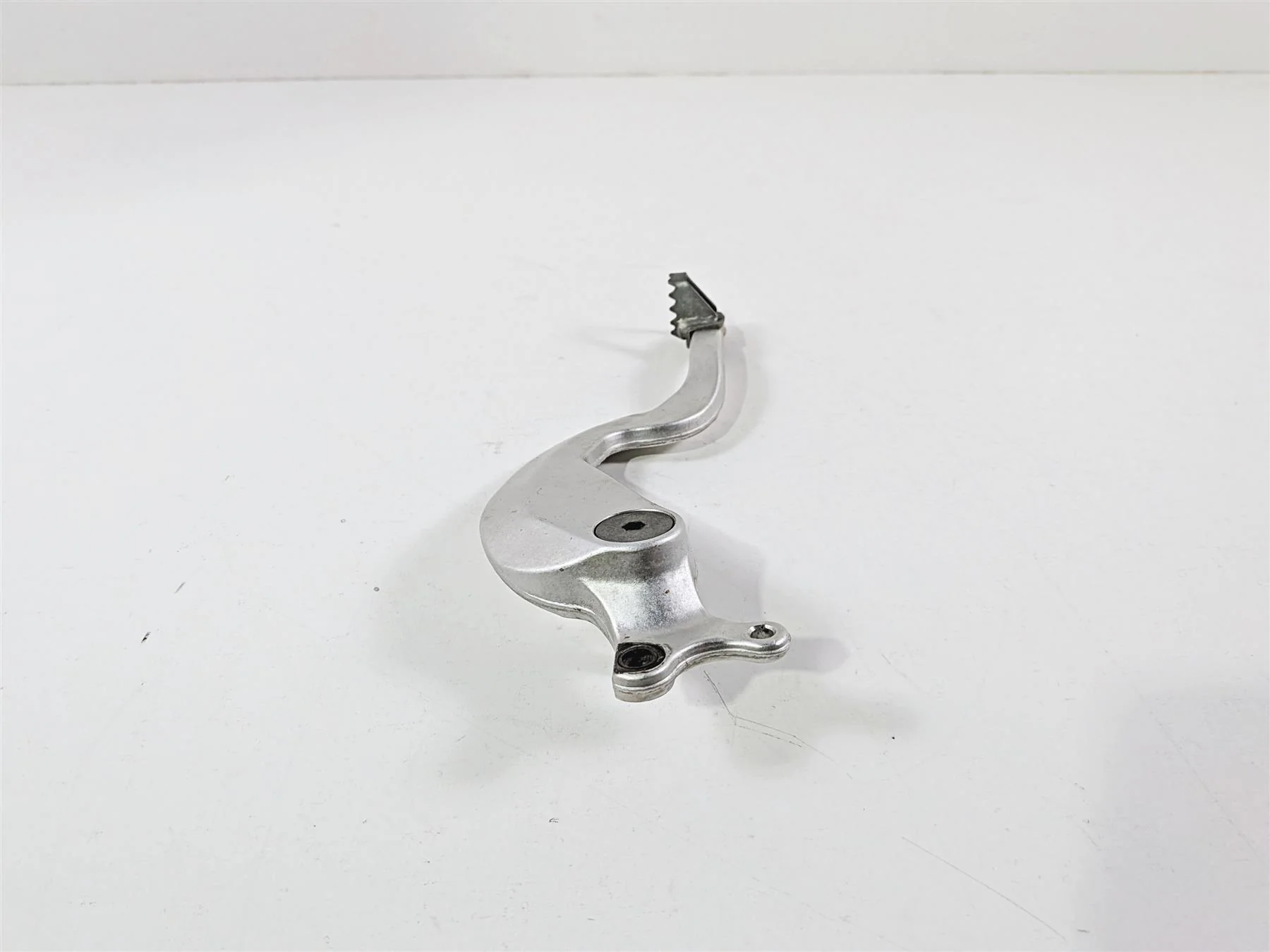 2012 Yamaha XT1200 Super Tenere Rear Brake Pedal Peg Silver 23P-27200-00-00 - Image 4