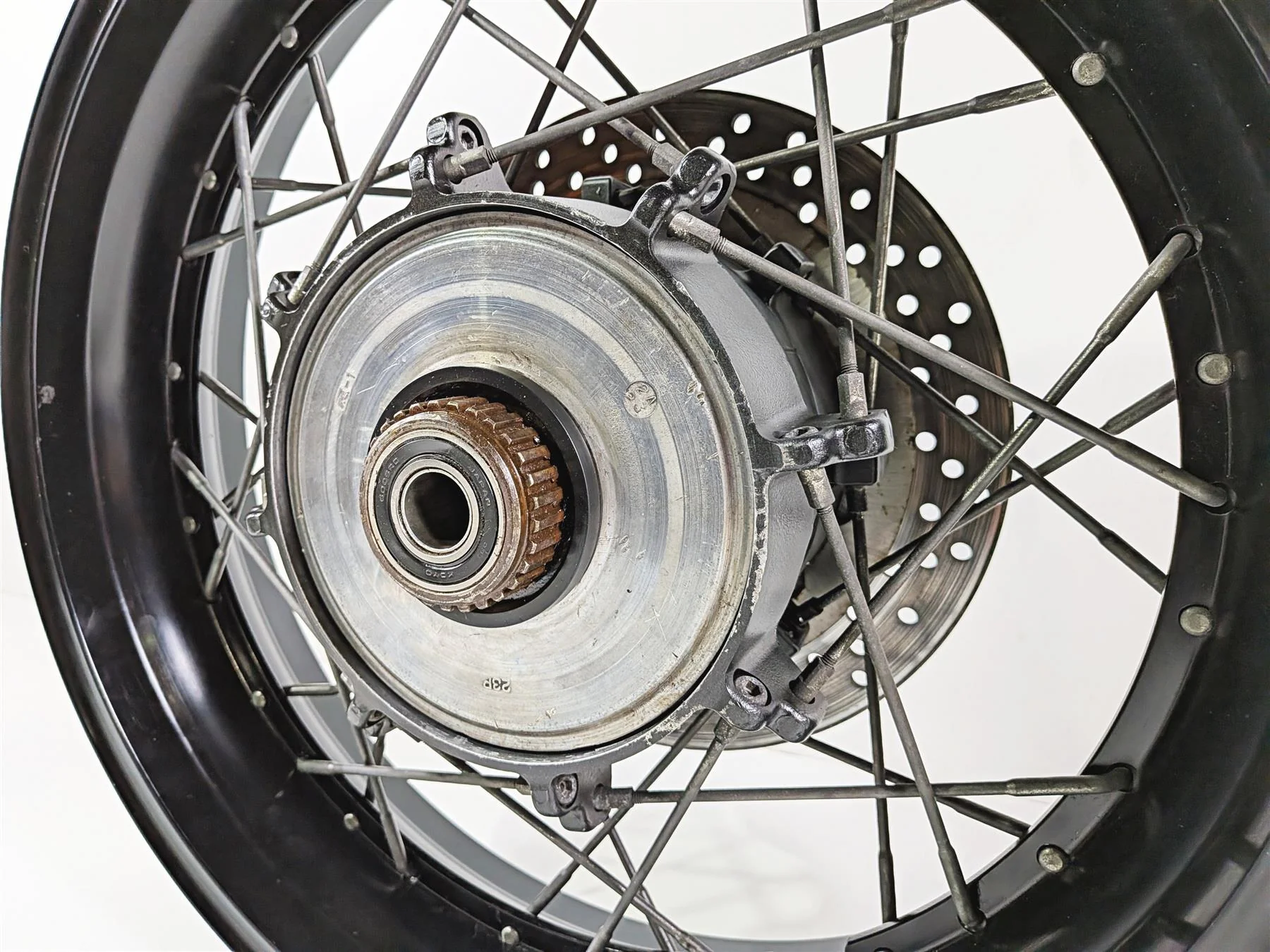 2012 Yamaha XT1200 Super Tenere Rear Spoke Wheel Rim 17x4 23P-25311-00-00 - Image 3