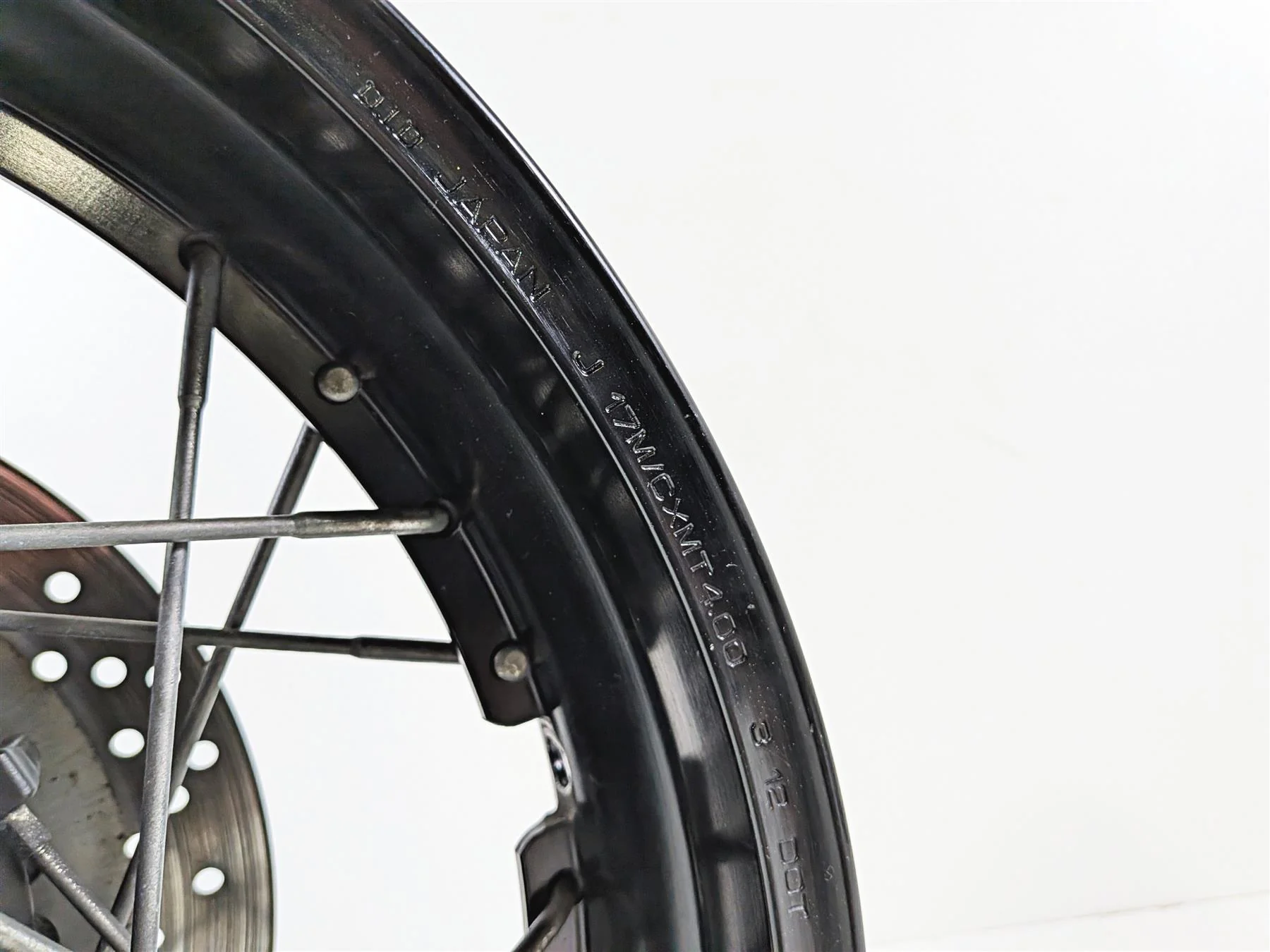 2012 Yamaha XT1200 Super Tenere Rear Spoke Wheel Rim 17x4 23P-25311-00-00 - Image 7