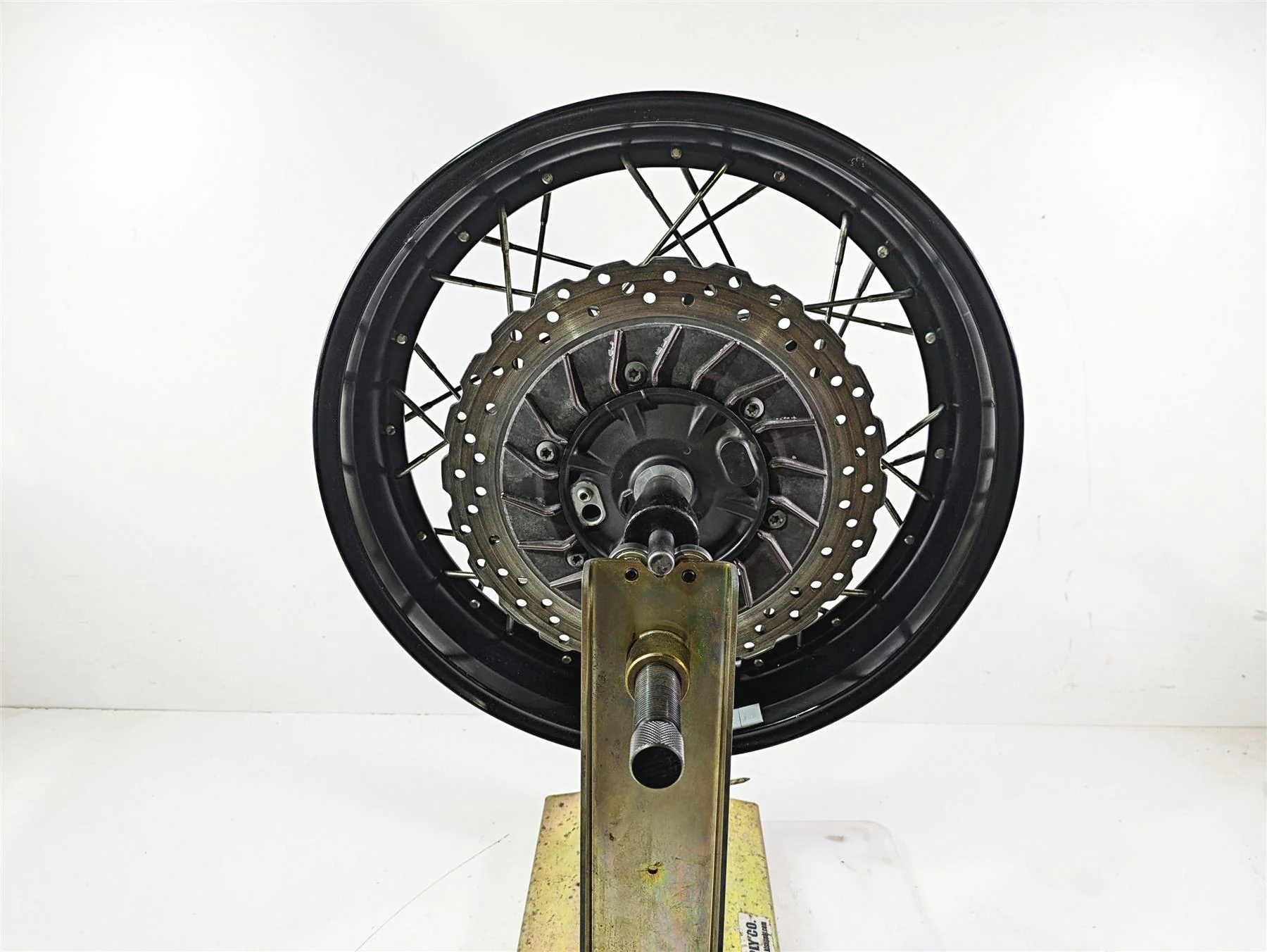 2012 Yamaha XT1200 Super Tenere Rear Wheel Rim 17x4 Spoke 23P-25311-00-00 - Image 3