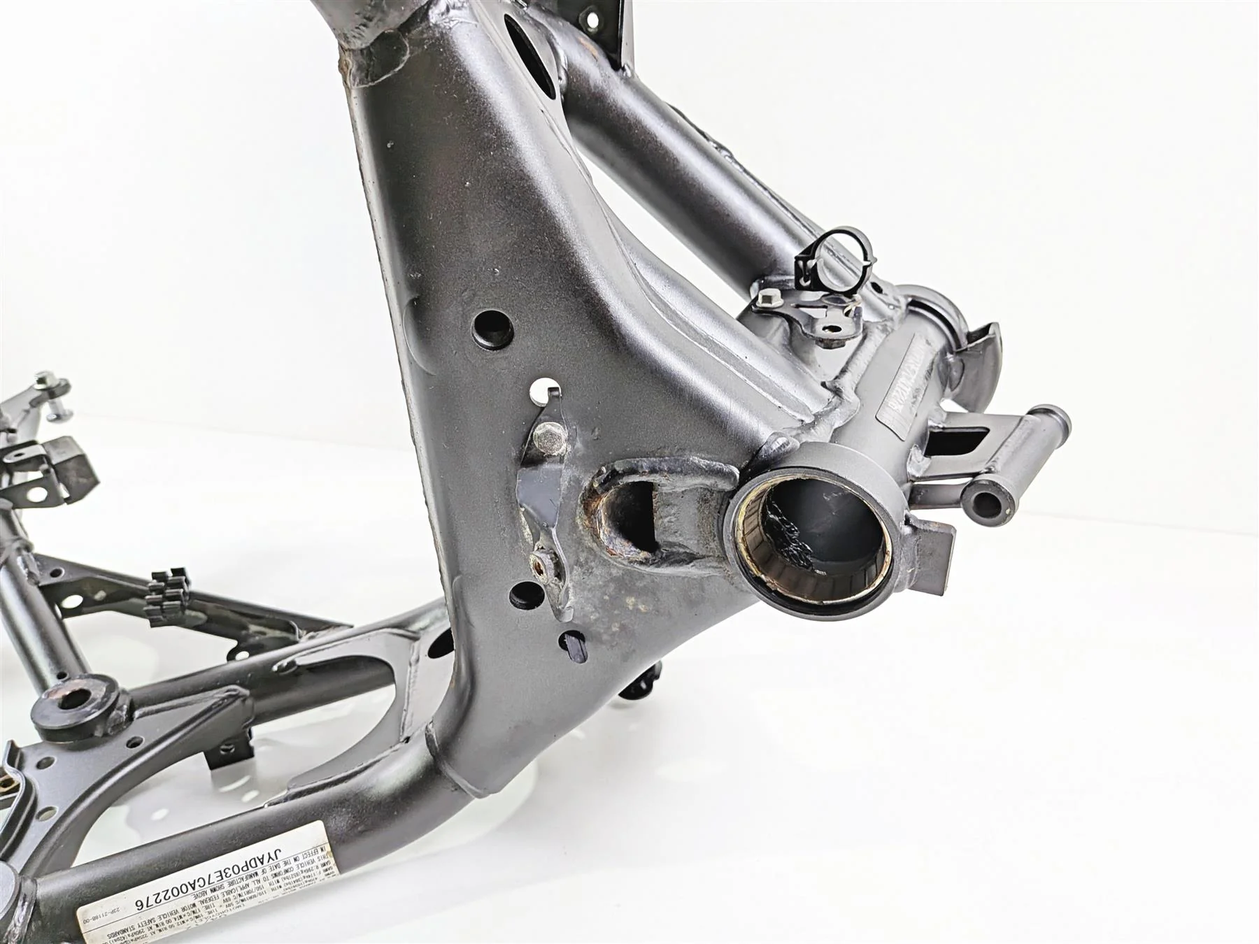 2012 Yamaha XT1200 Super Tenere Straight Main Frame Chassis With Clean California Title 23P-21110-00-00 - Image 11