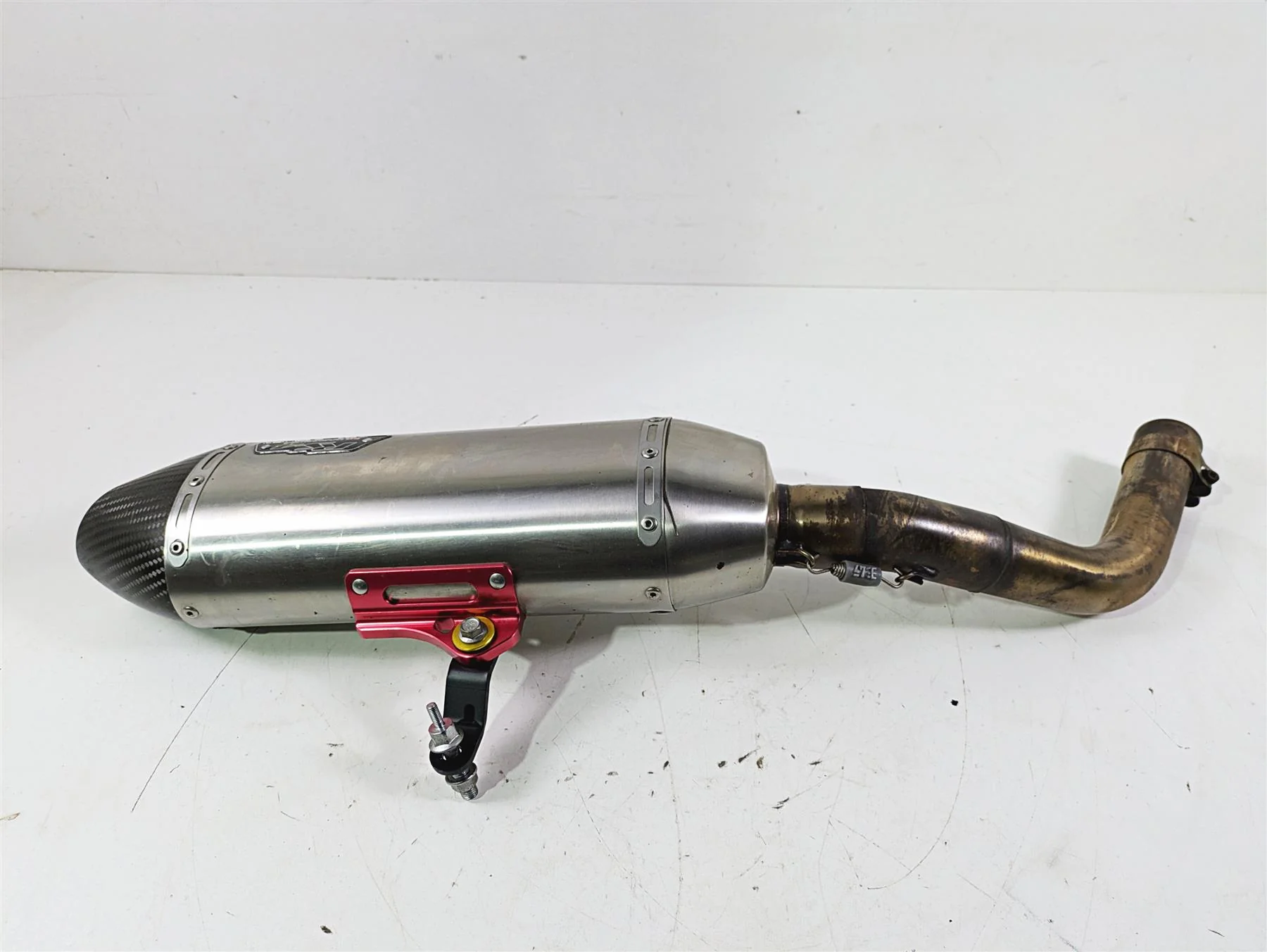 2012 Yamaha XT1200 Super Tenere Yoshimura RS4 Exhaust Pipe Muffler 13120HD520 - Image 2