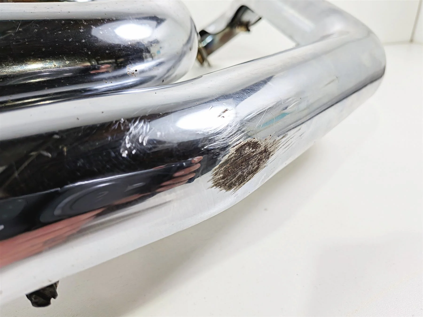 2012 Yamaha XV1900 Raider S Cobra Speedster Swept Exhaust Radius -READ 2225 - Image 6