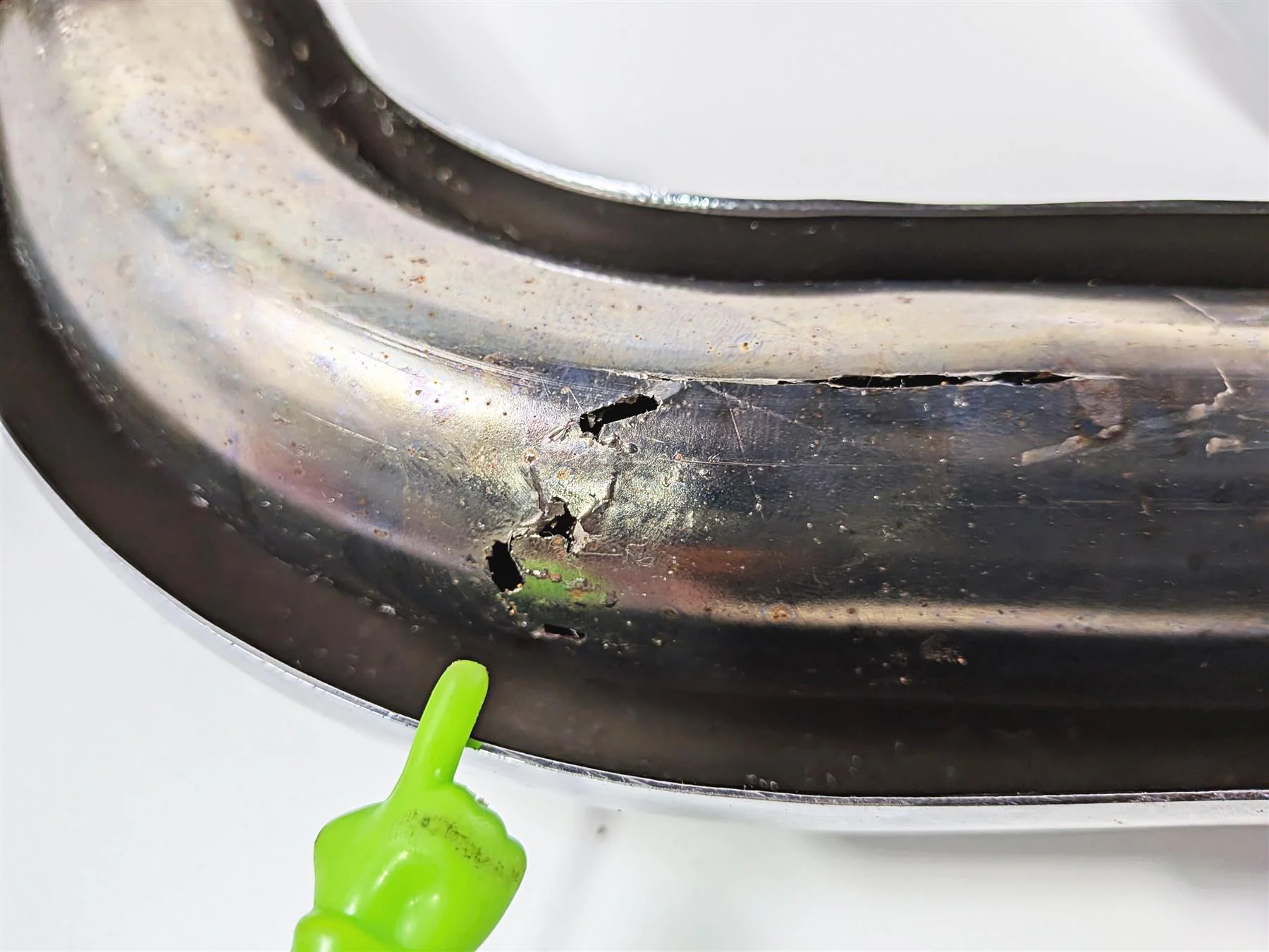 2012 Yamaha XV1900 Raider S Cobra Speedster Swept Exhaust Radius -READ 2225 - Image 8