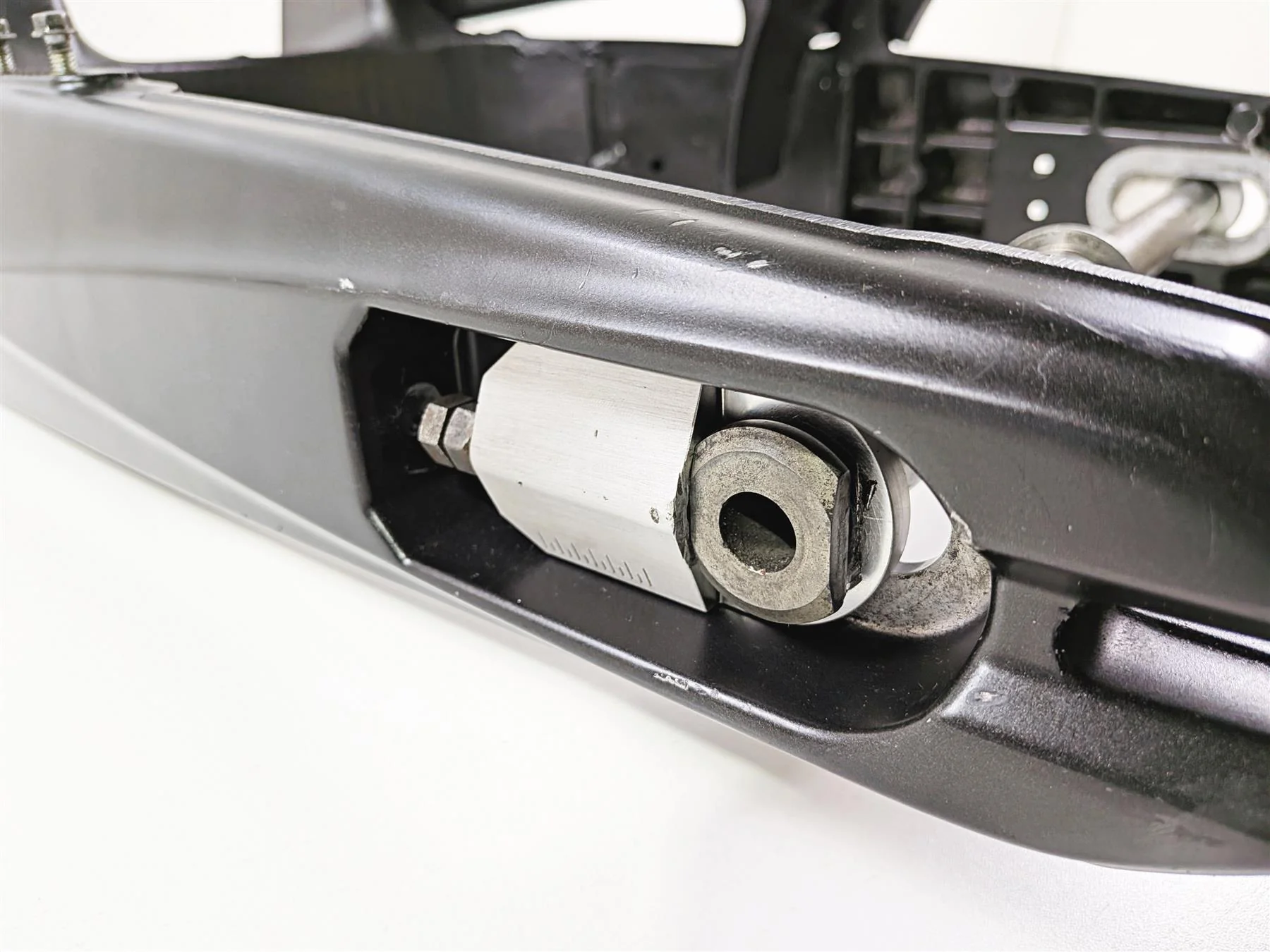 2012 Yamaha XV1900 Raider S Rear Swingarm Swing Arm & Axle 5C7-22110-01-00 - Image 9