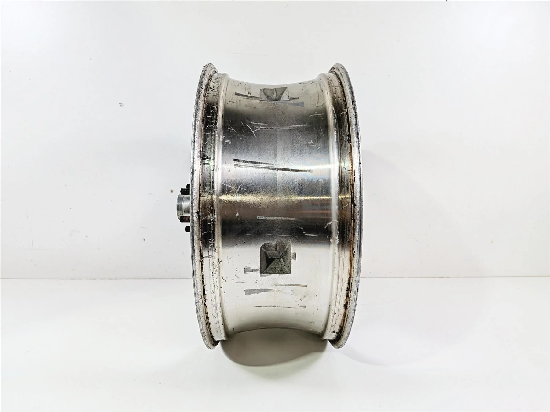 2012 Yamaha XV1900 Raider S Rear Wheel Rim 18x7.5 Runout .7mm 5C7-25338-01-35 - Image 3