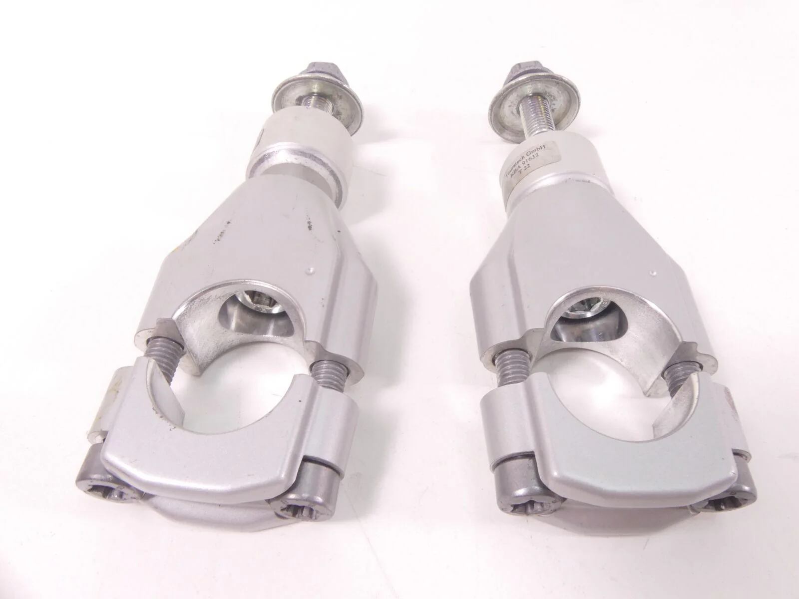 2013 BMW F800GS K72 Handlebar Holder Riser Touratech Set 31427715491 91633 - Image 4