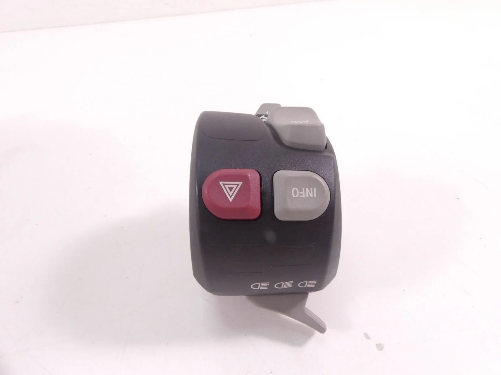 2013 BMW F800GS K72 Left Hand Control Switch Info Light ABS ASC 61318546185 - Image 3