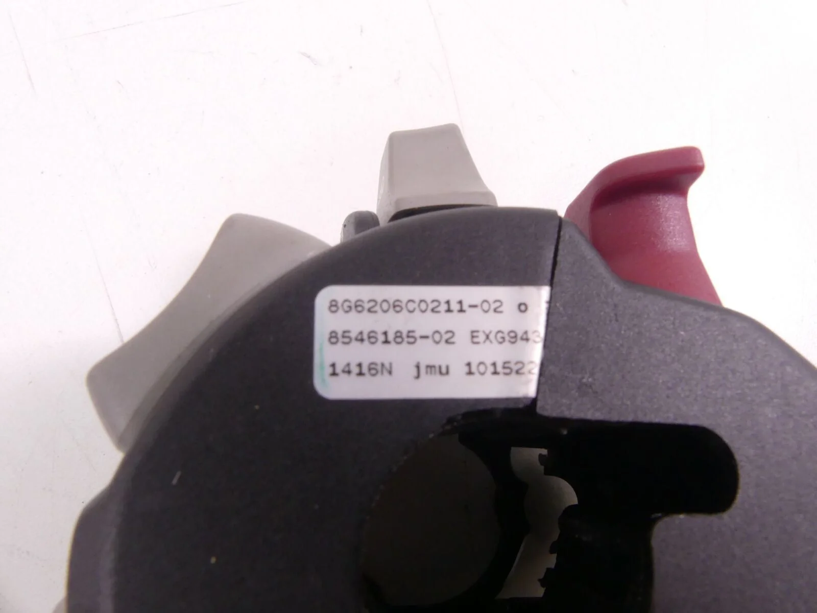 2013 BMW F800GS K72 Left Hand Control Switch Info Light ABS ASC 61318546185 - Image 5