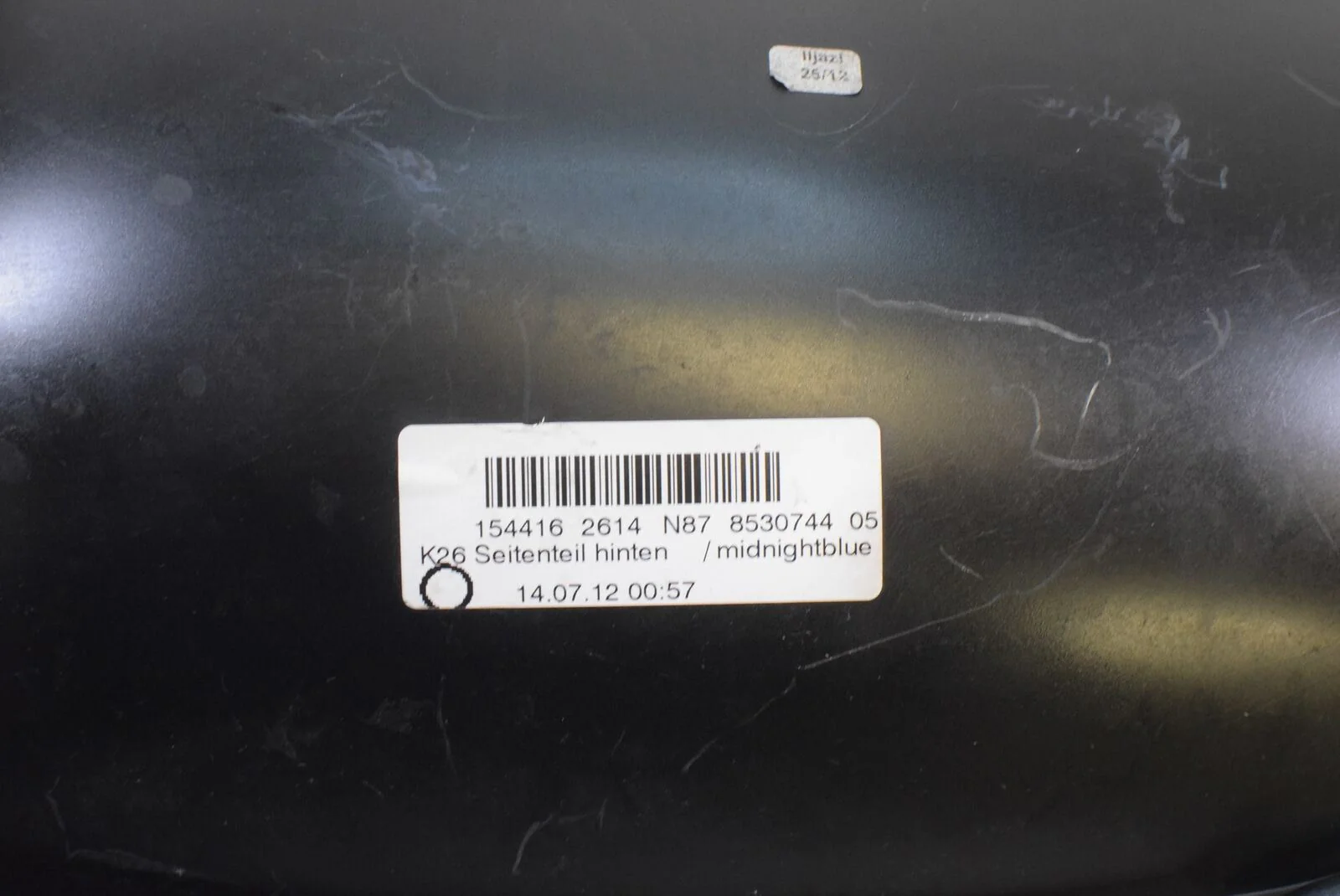2013 BMW R1200 RT K26 Main Right Tank Fairing Cover Midnightblue 46637681056 - Image 9